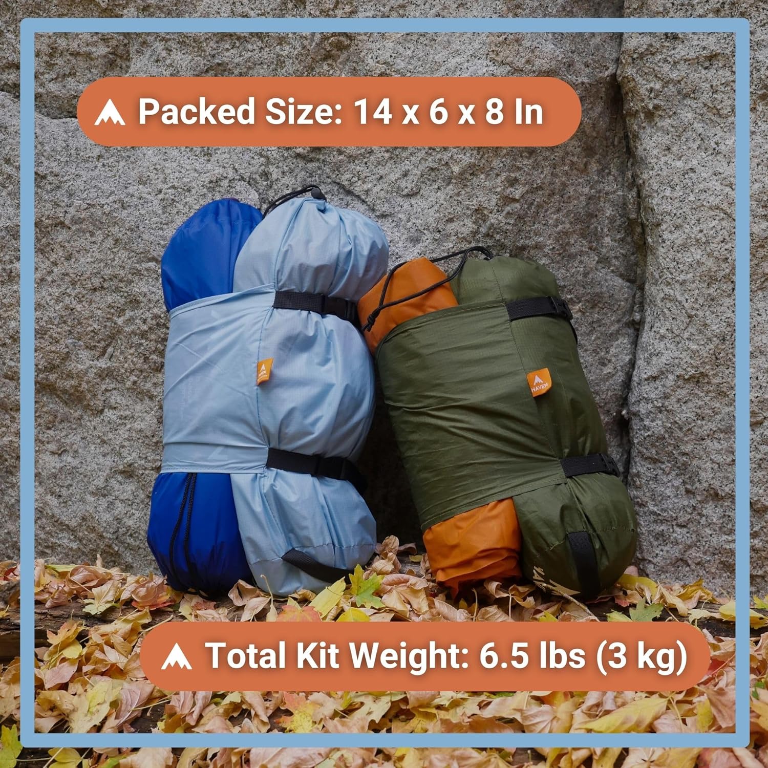 Haven Tents Lay Flat Hammock Tent - Waterproof Camping Hammock with Mosquito Net, Insulated Pad and Rainfly - Haven Tent, Haven XL, Haven Safari