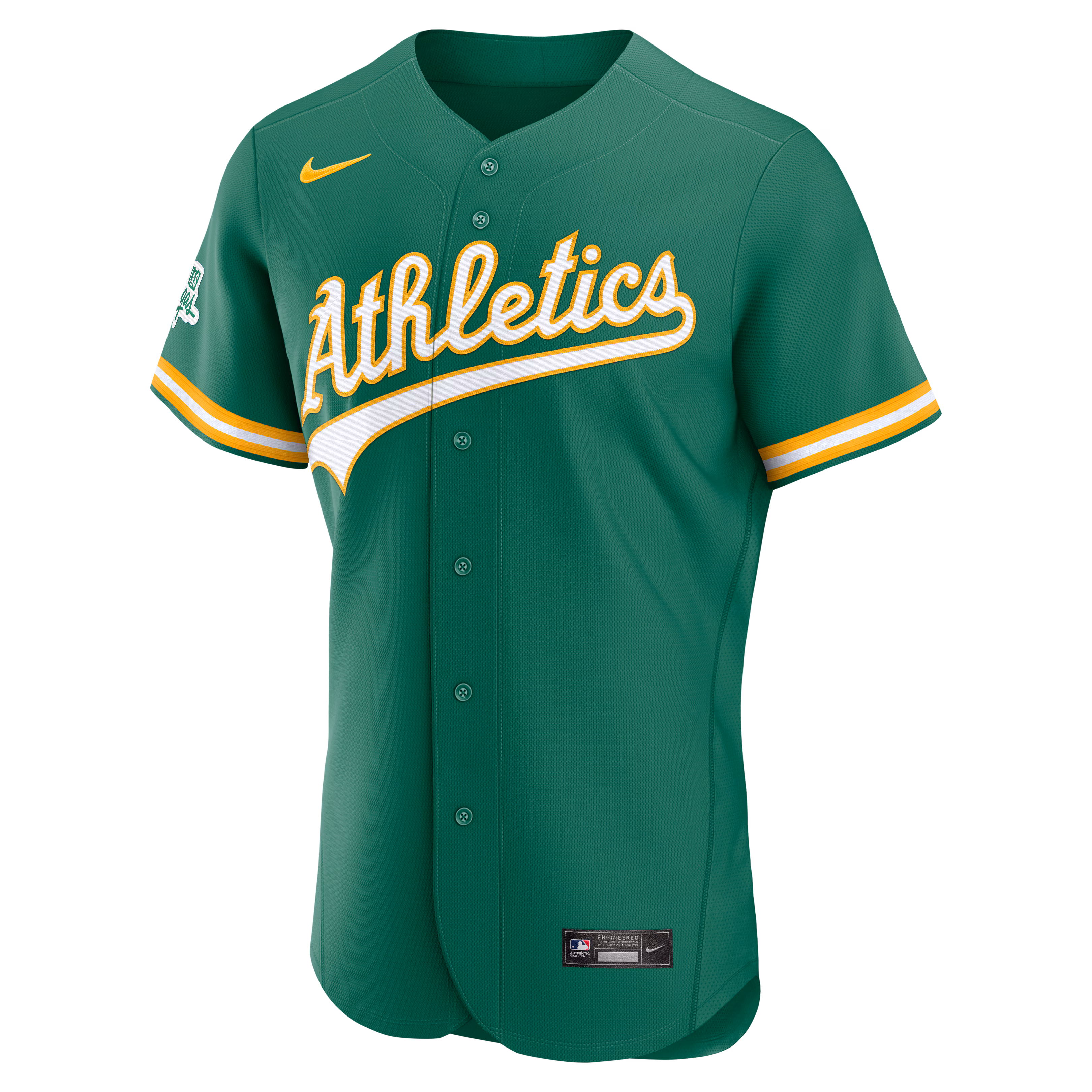 Athletics Nike Alternate Authentic Jersey - Green