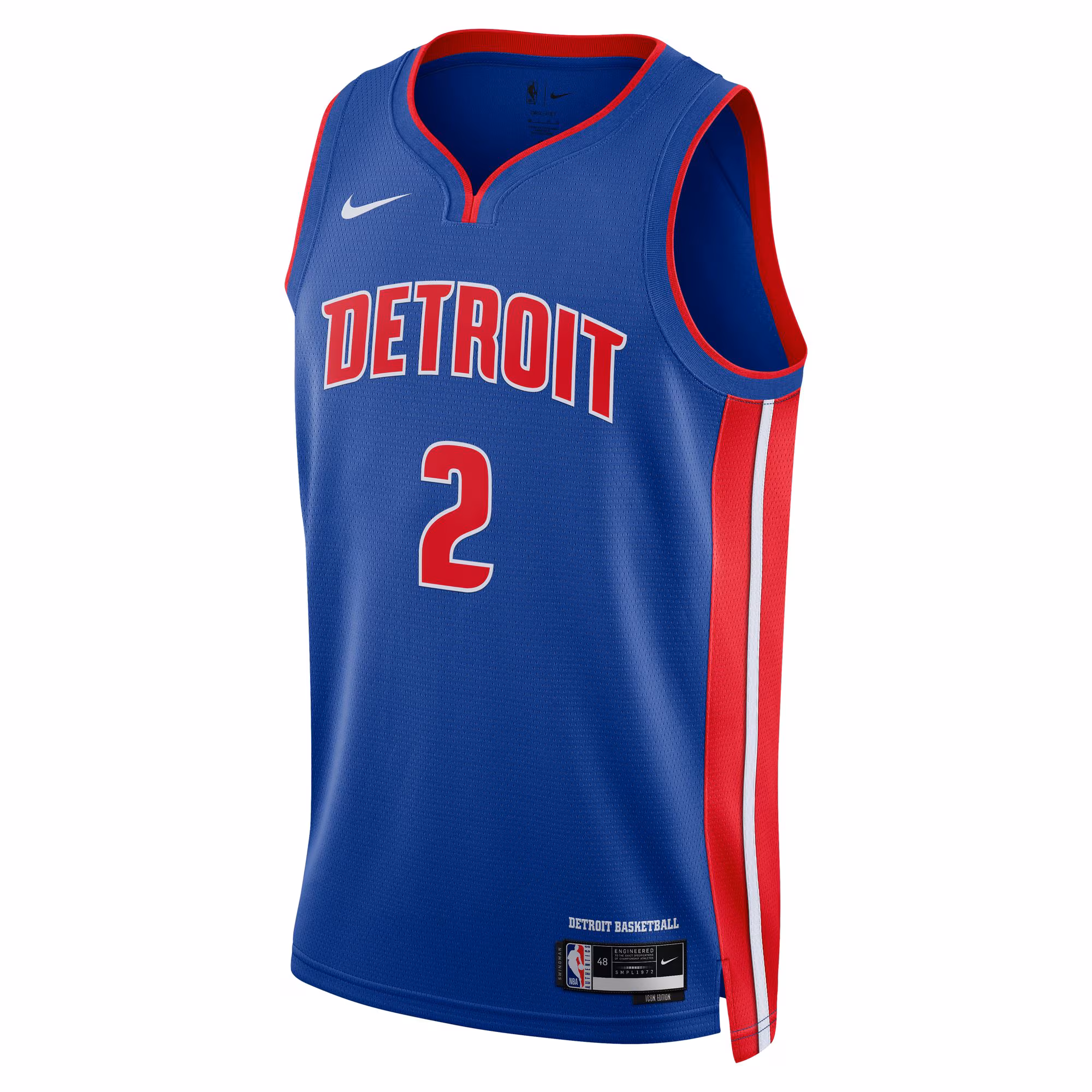 Cade Cunningham Detroit Pistons Nike Unisex Swingman Jersey - Icon Edition - Blue