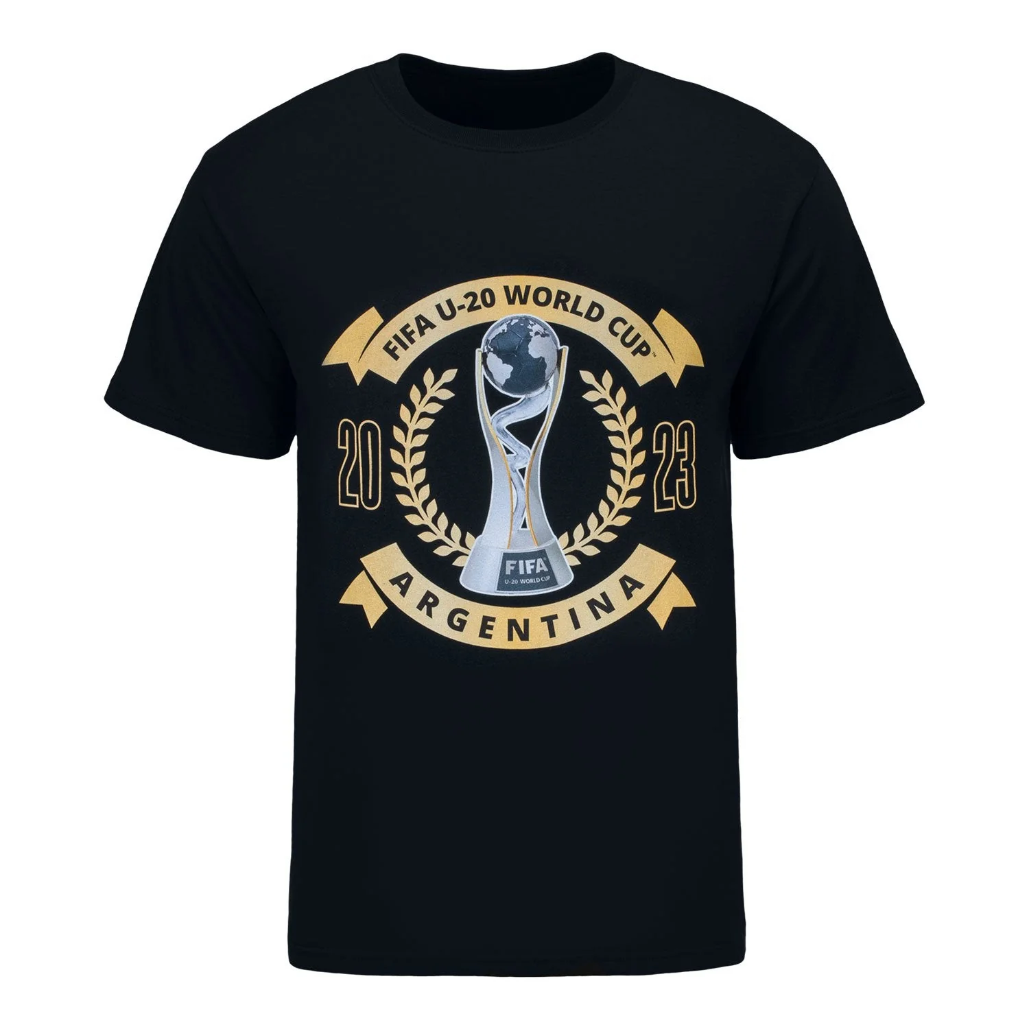 2023 U20 World Cup Argentina Black T-Shirts - Men's