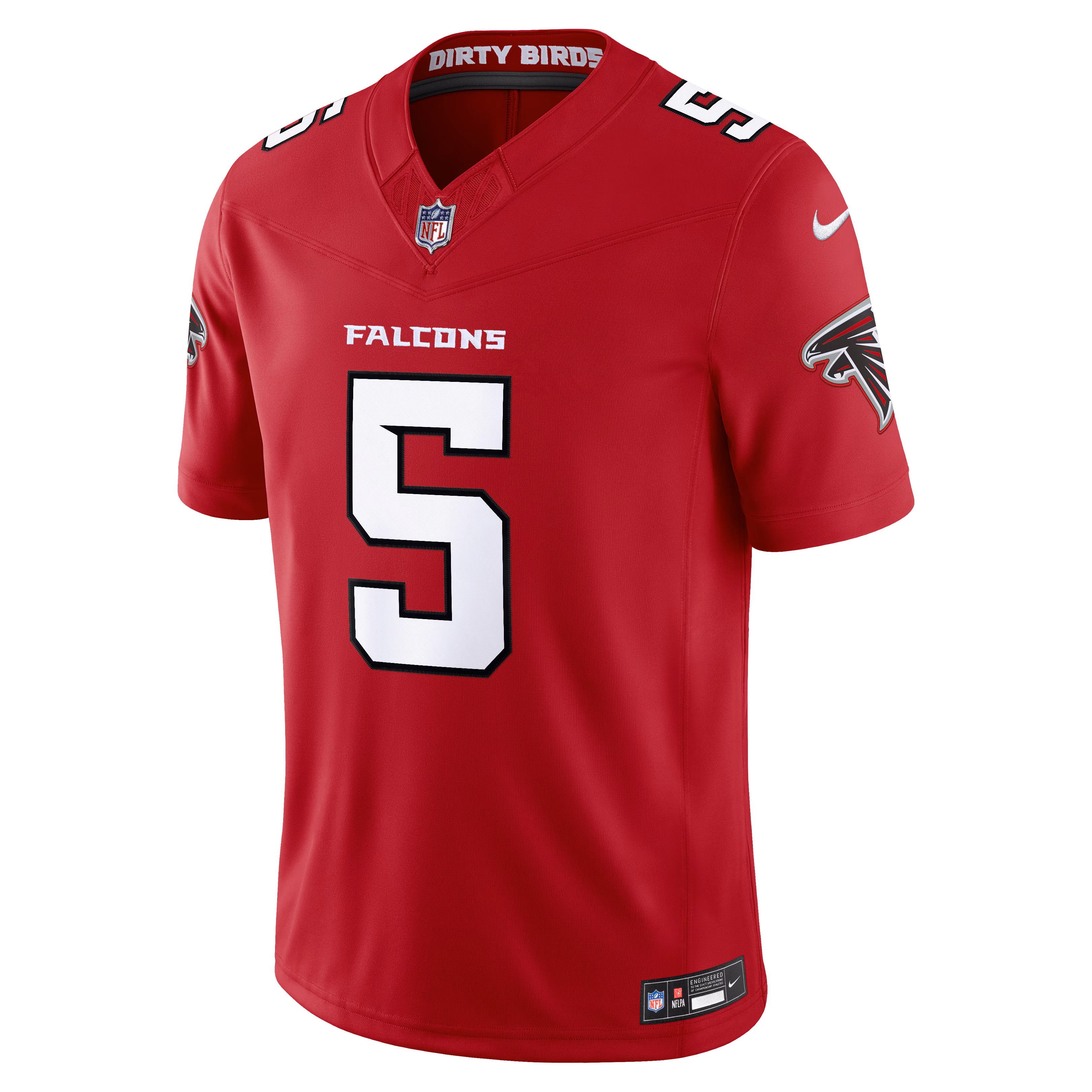 Drake London Atlanta Falcons Nike Vapor F.U.S.E. Stitched Limited Jersey - Red