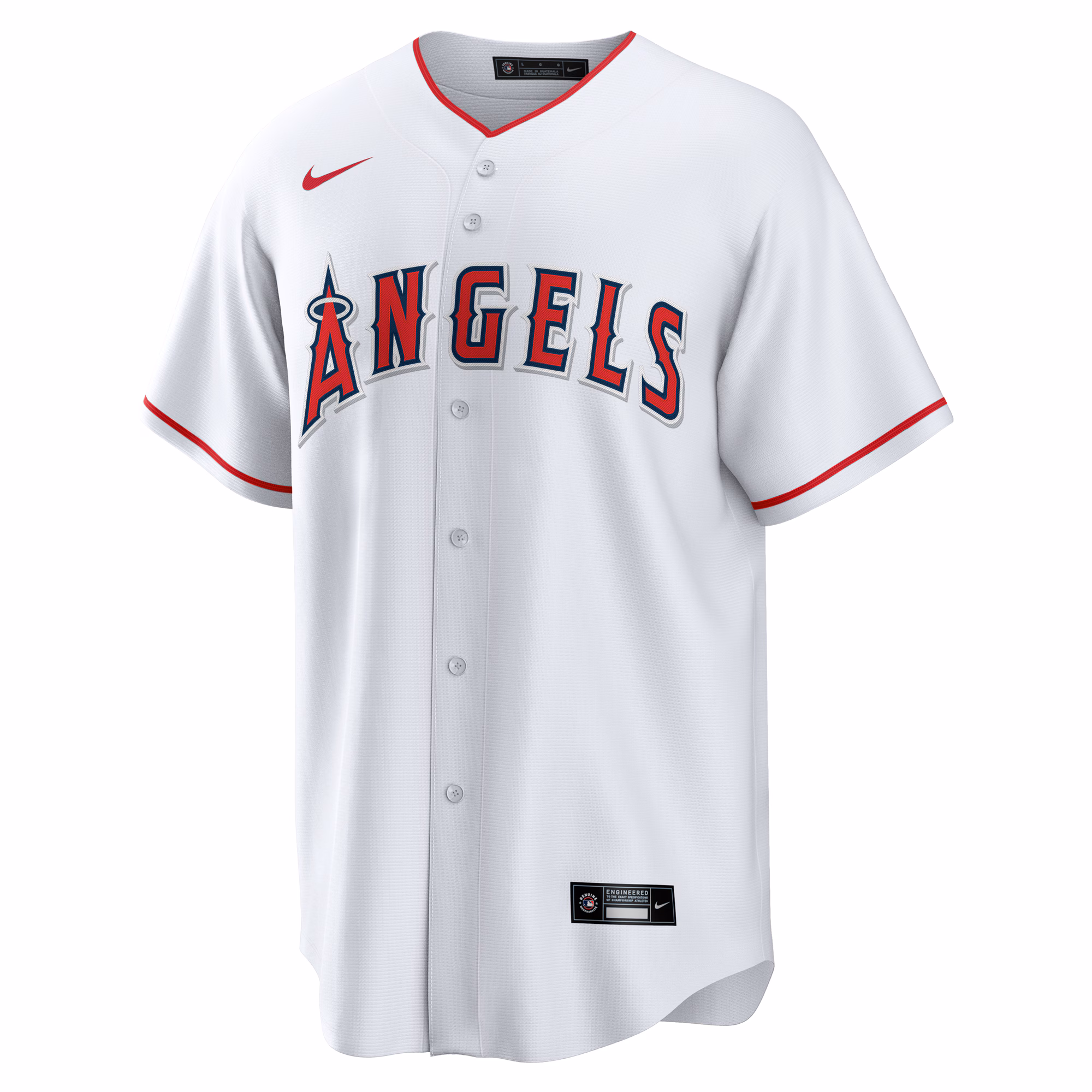 Los Angeles Angels Nike #1 Dad Home Replica Jersey - White