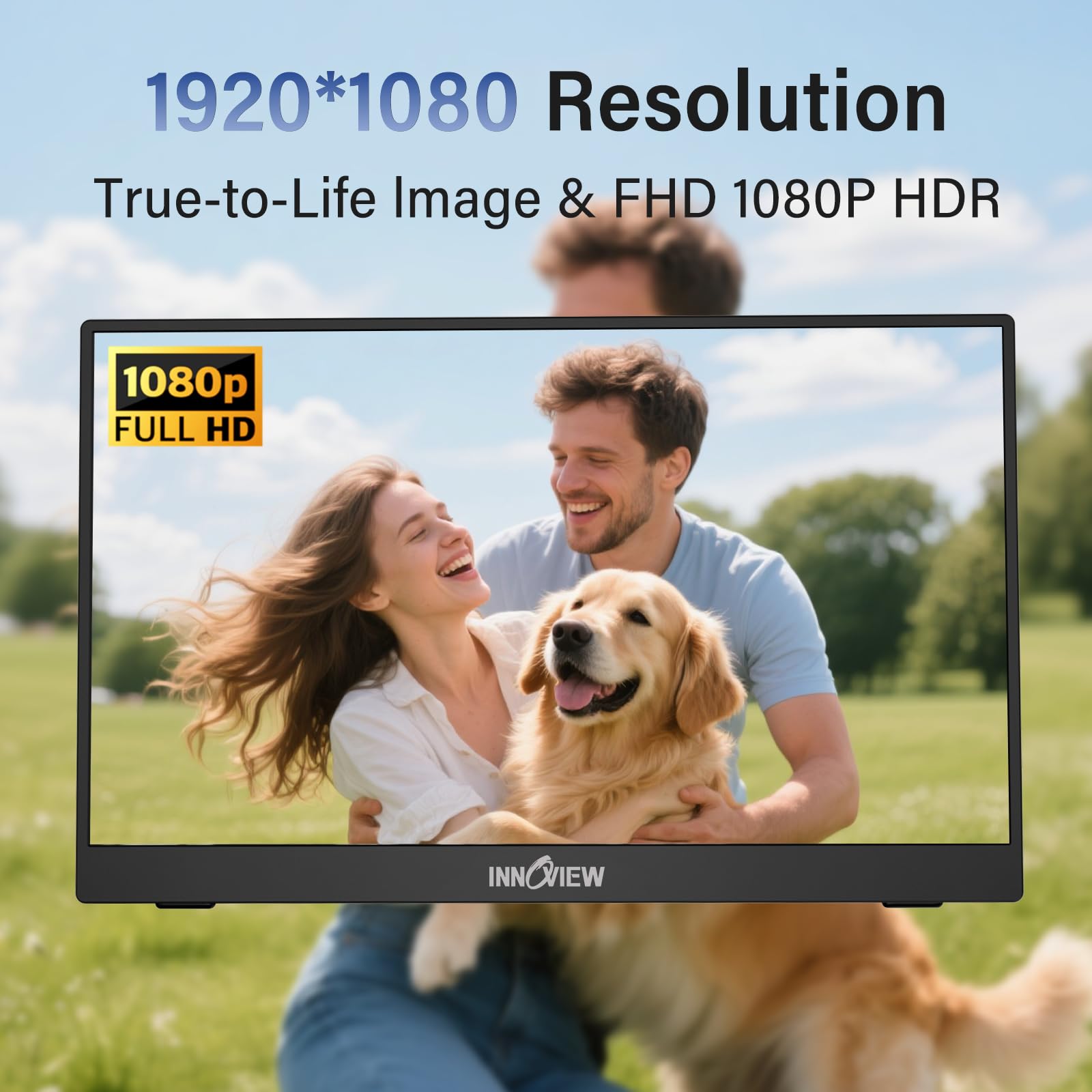 INNOVIEW Portable Monitor 15.6