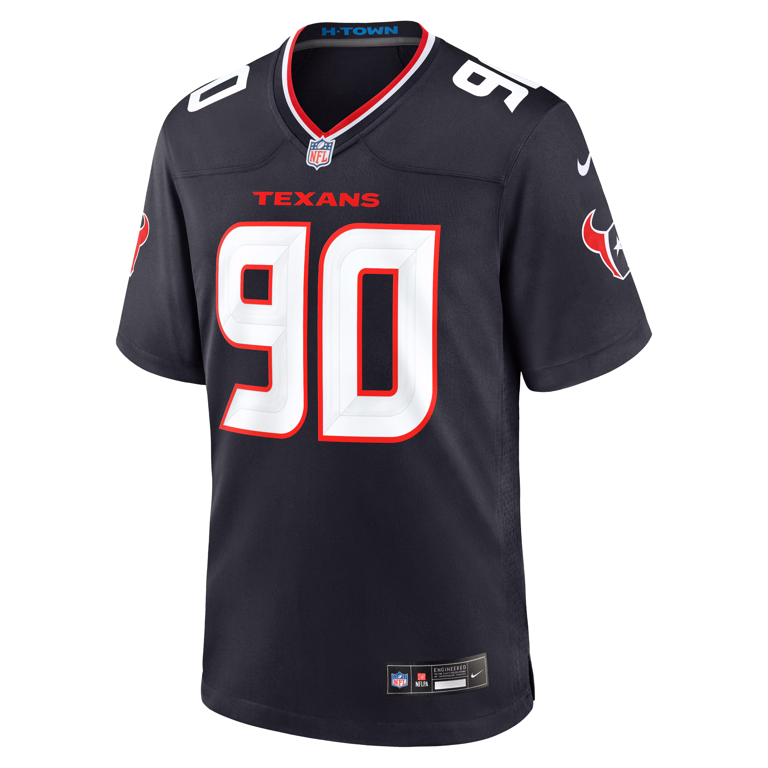 Logan Hall Houston Texans Nike Team Game Jersey -  Navy