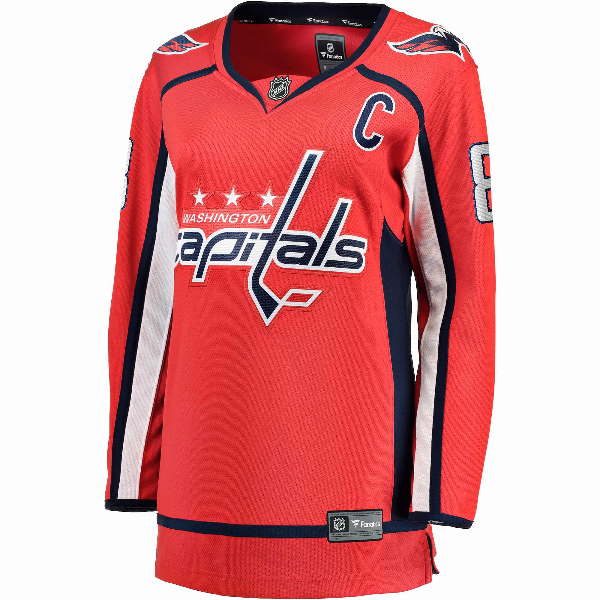 Alexander Ovechkin Washington Capitals Fanatics Women's Captain Patch Home Breakaway Player Jersey - Red