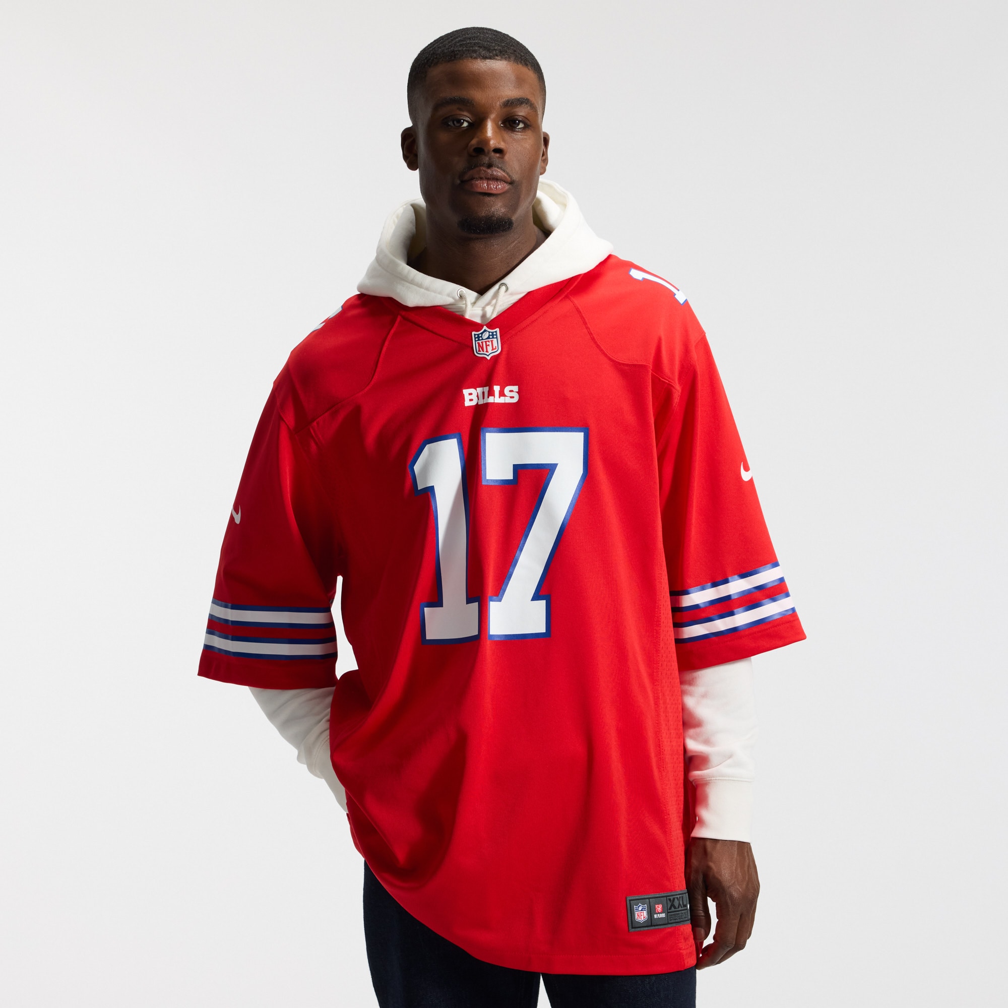 Josh Allen Buffalo Bills Nike Alternate Game Jersey - Red