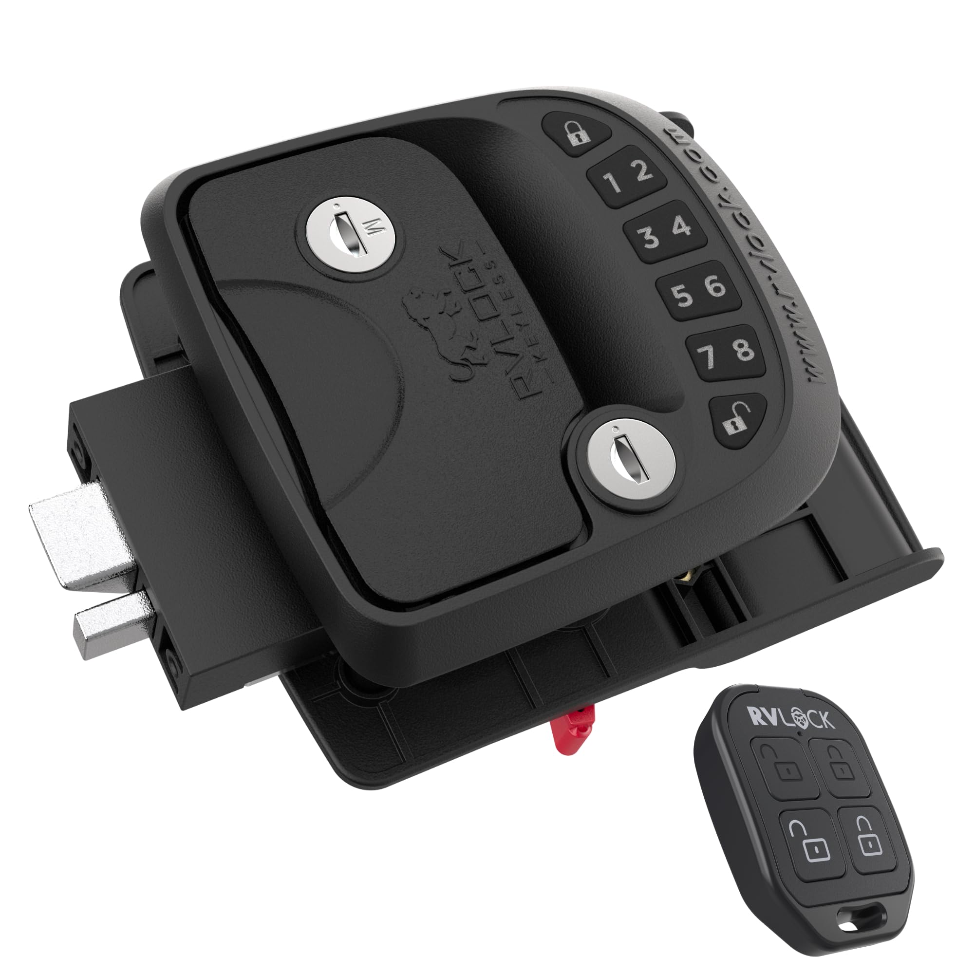 RVLOCK Compact RV Lock Keyless Entry with Remote Security