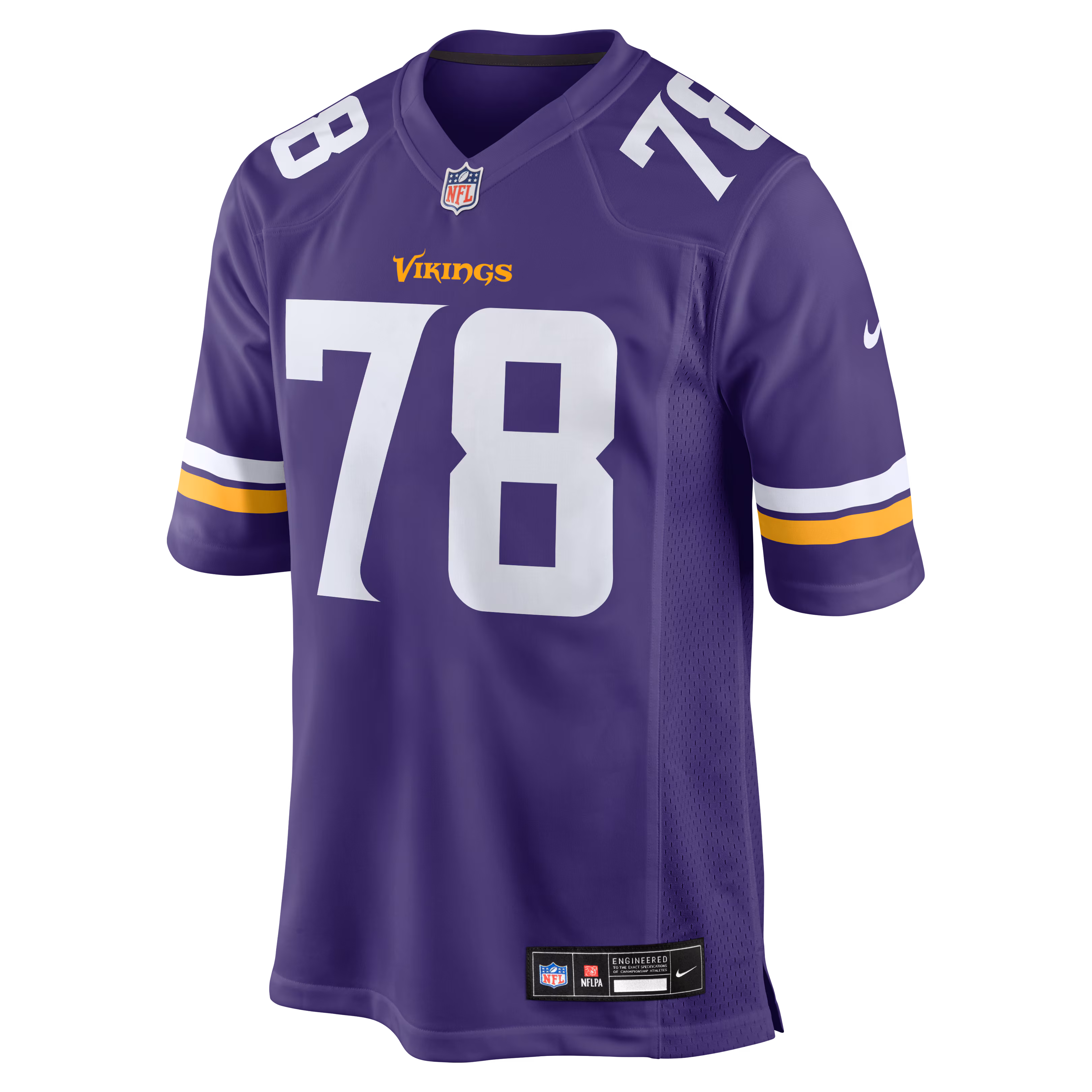 Ryan Kelly Minnesota Vikings Nike Team Game Jersey -  Purple