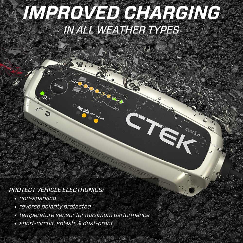 CTEK 40-206 MXS 5.0 12V Fully Automatic Battery Charger
