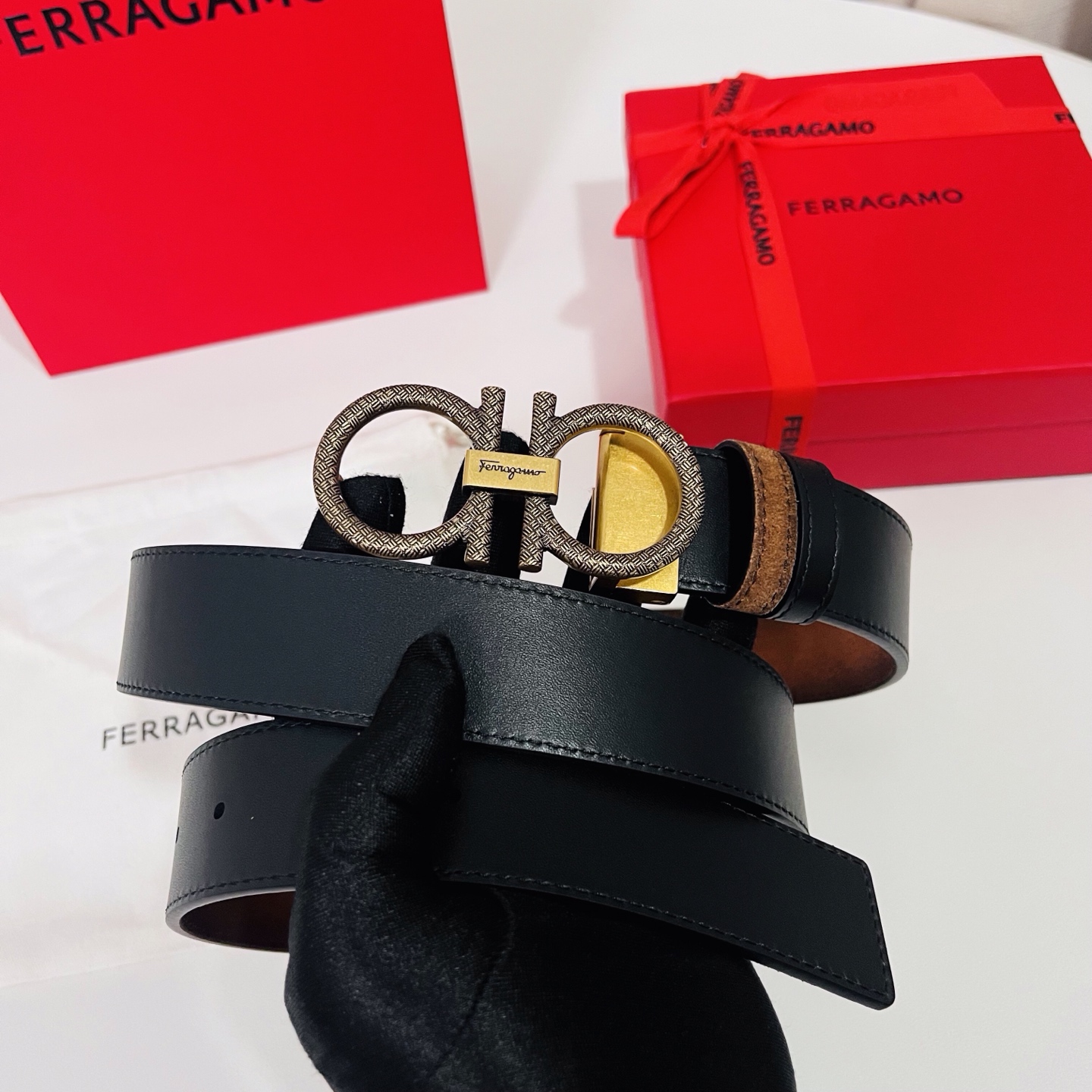 Ferragamo belt-75