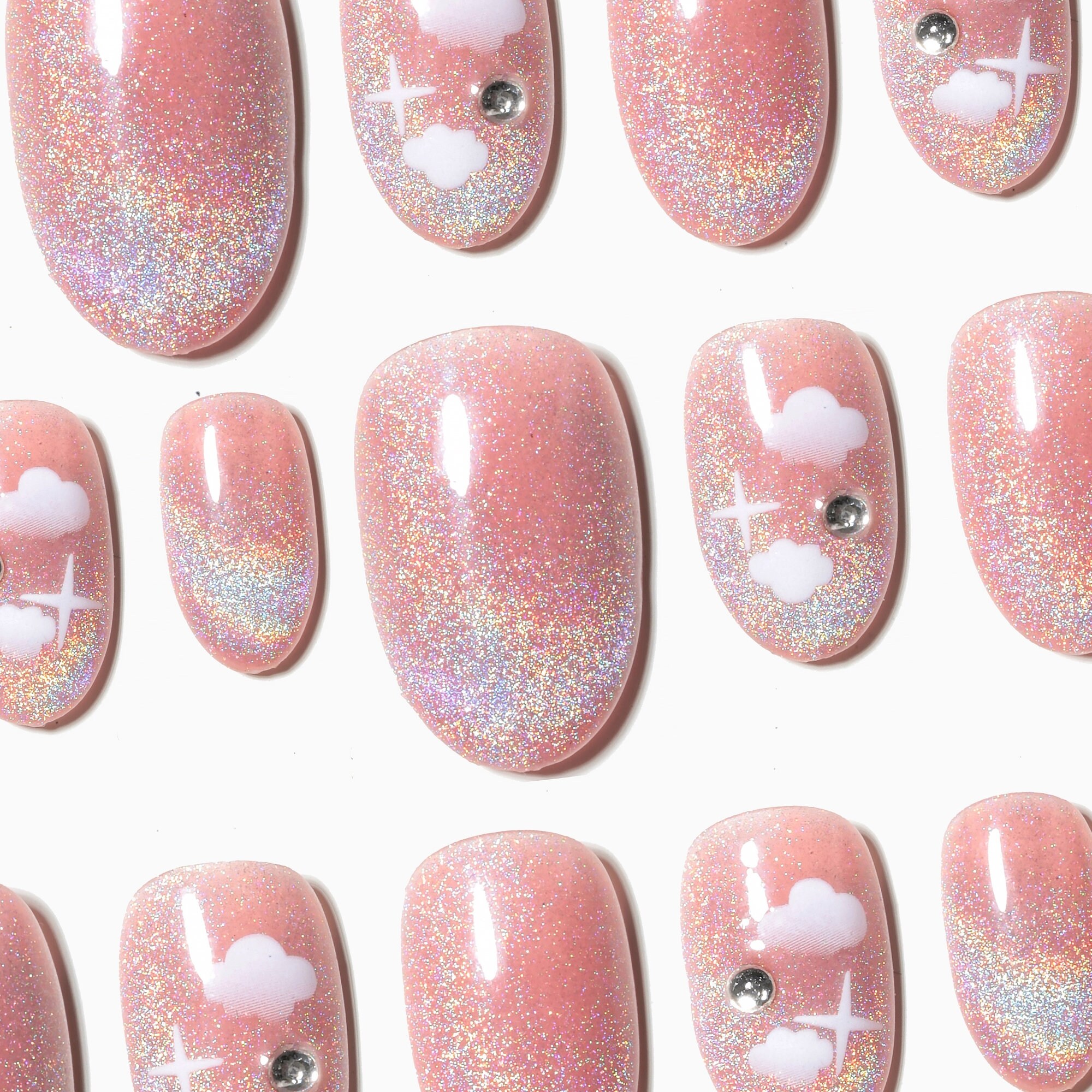 Dreamy Skies Press On NailsDreamy Skies Press On Nails - SAYEGIRLS