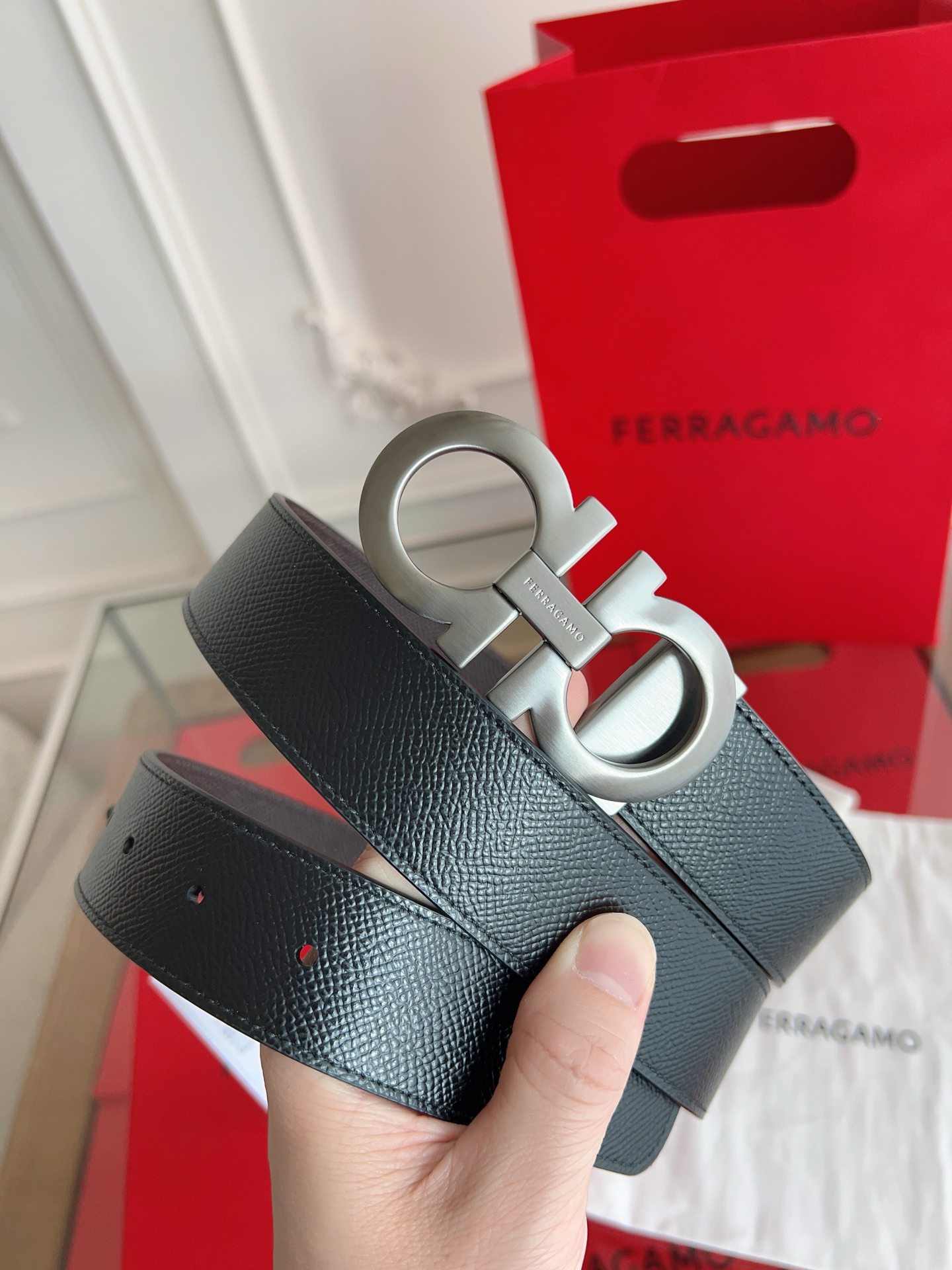 Ferragamo belt-117