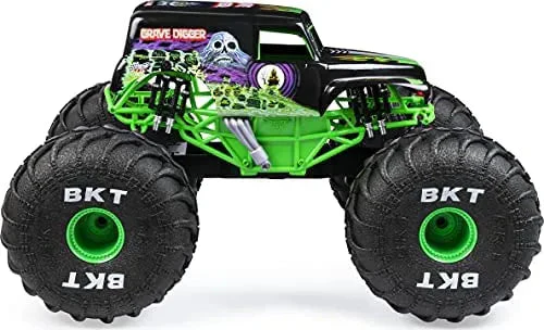 Monster Jam, Official Mega Grave Digger All-Terrain Remote Control Monster Truck with Lights sgtnighsdesigns