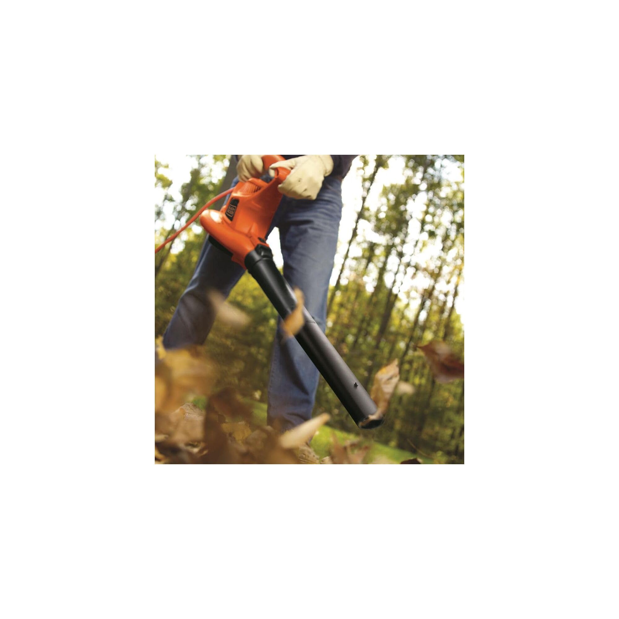 BLACK+DECKER BV6000 3-in-1 Electric Leaf Blower Vacuum Mulcher
