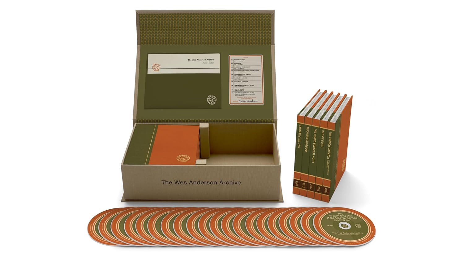 The Wes Anderson Archive: Ten Films, Twenty-Five Years (The Criterion Collection) 4K UHD