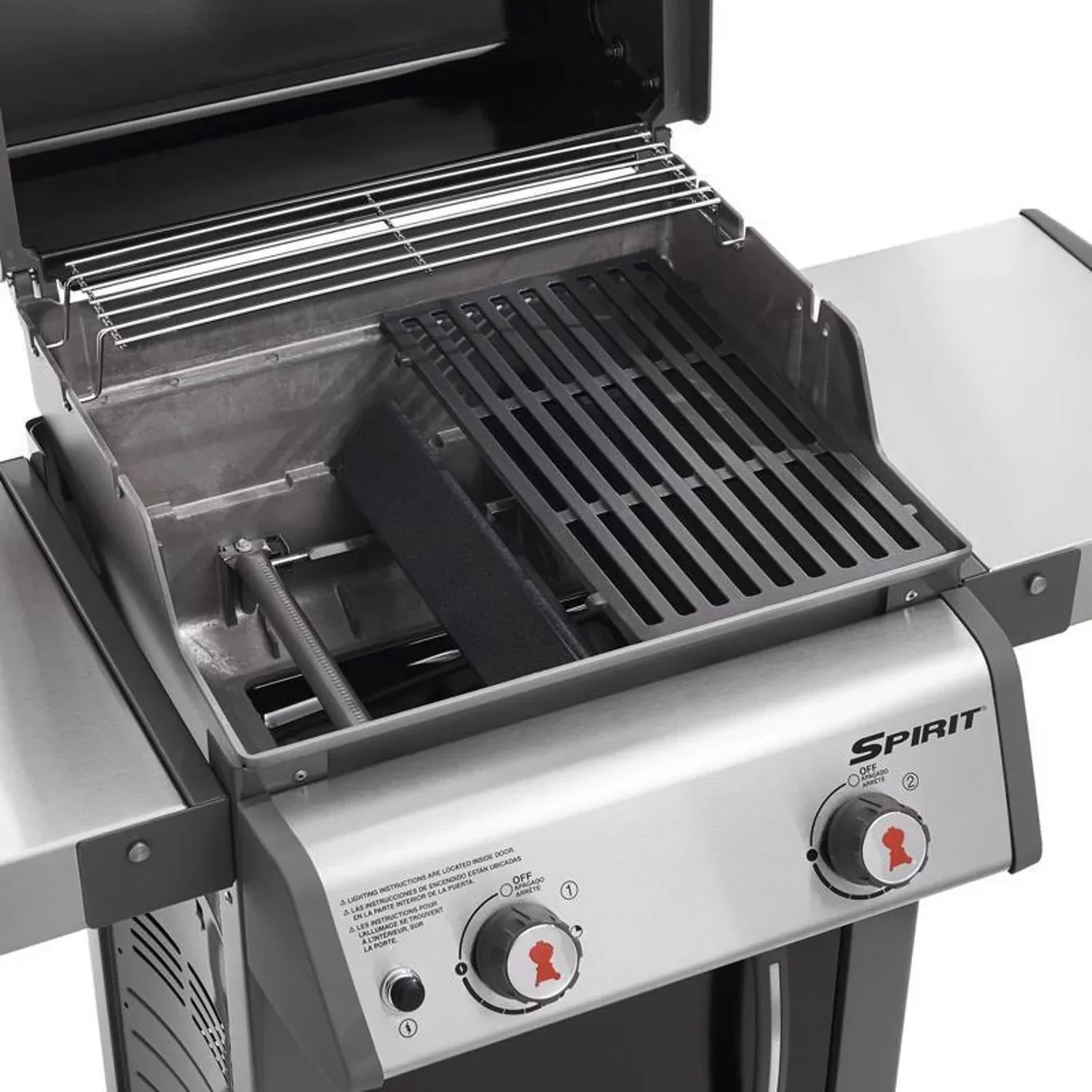 Weber Spirit E-210 Dual Burner Liquefied Propane Grill, Black