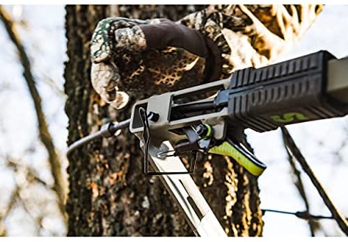 Summit Viper SD Climbing Treestand – Lightweight Aluminum, Foam Padded Seat, 300 lbs Capacity, Includes Safety Harness