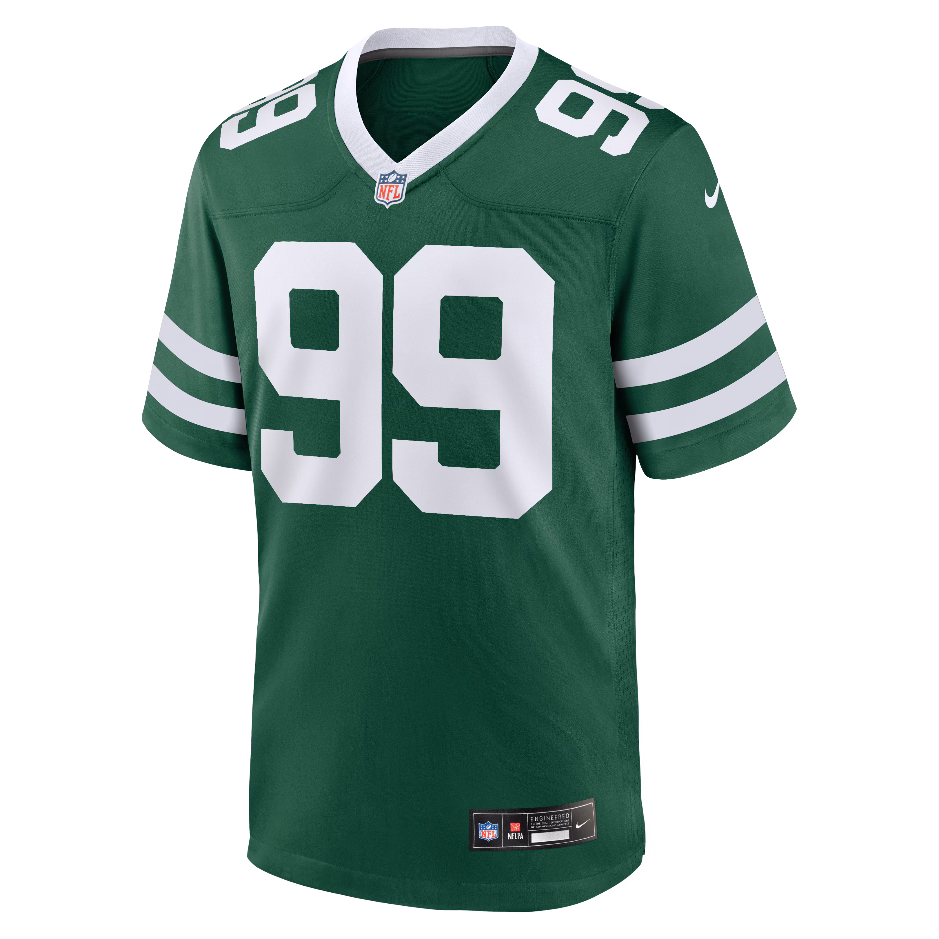 T'Vondre Sweat New York Jets Nike Team Game Jersey - Legacy Green