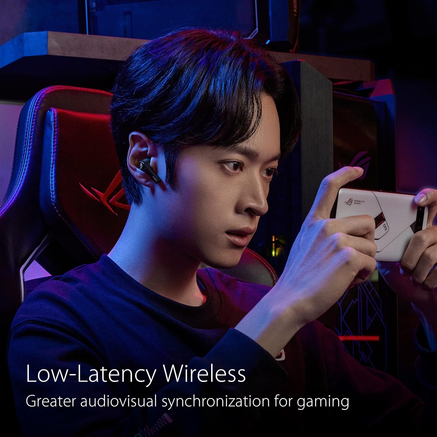 ASUS ROG Gladius III Wireless Gaming Mouse and ROG Cetra Gaming Earbuds Bundle