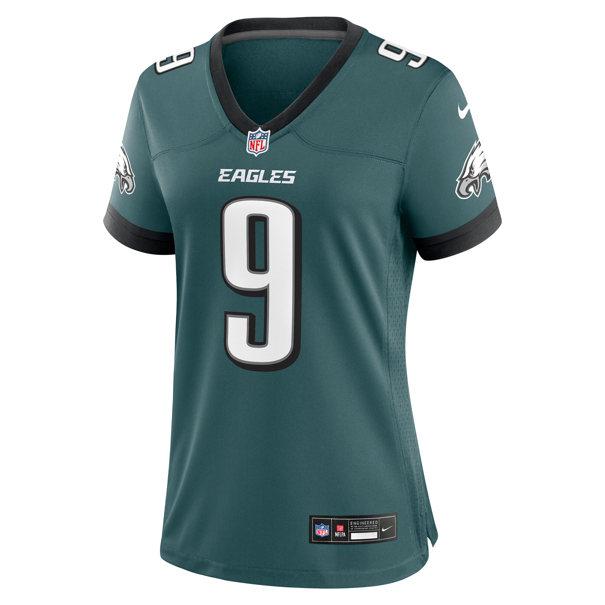 Nick Foles Philadelphia Eagles Nike Women's Team Retired Player Game Jersey - Midnight Green