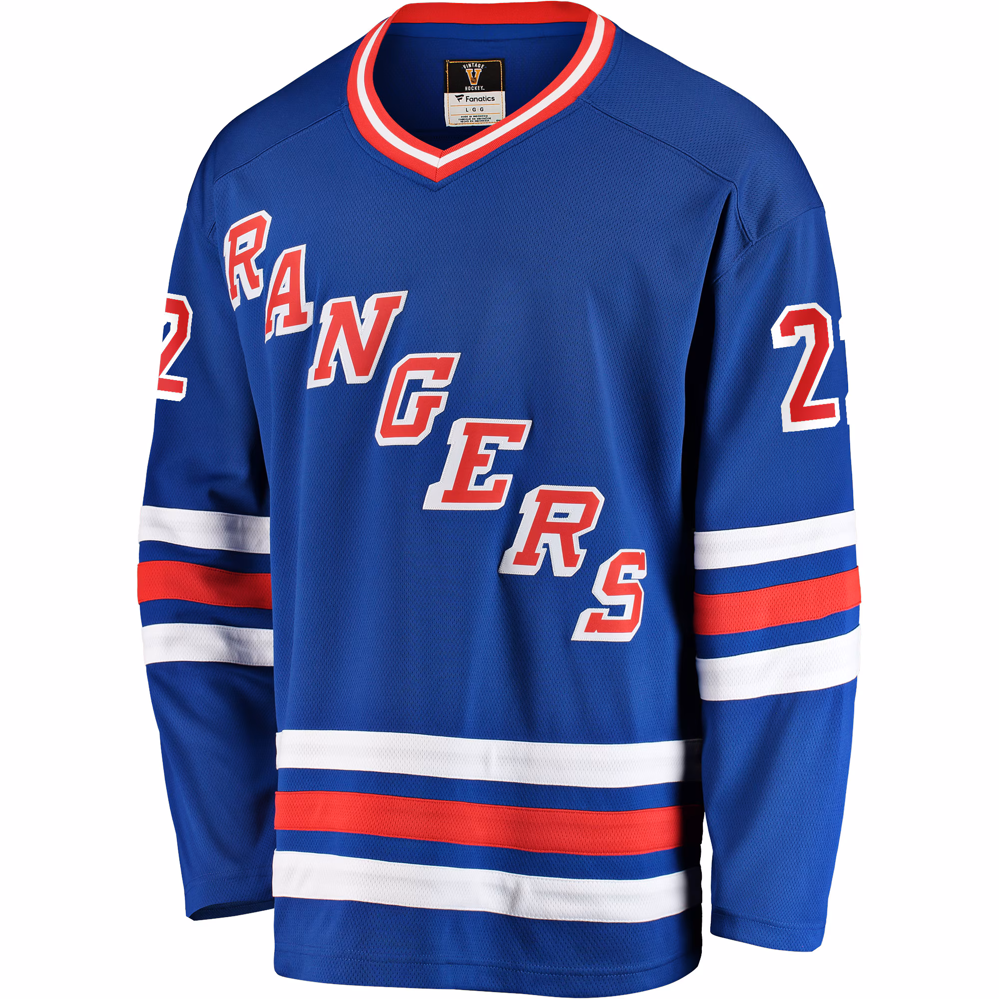Mike Gartner New York Rangers Fanatics Premier Breakaway Retired Player Jersey - Blue
