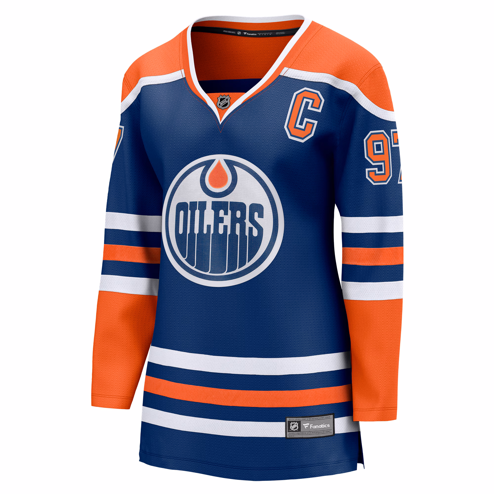 Connor McDavid Edmonton Oilers Fanatics Women's Home Breakaway Jersey - Royal