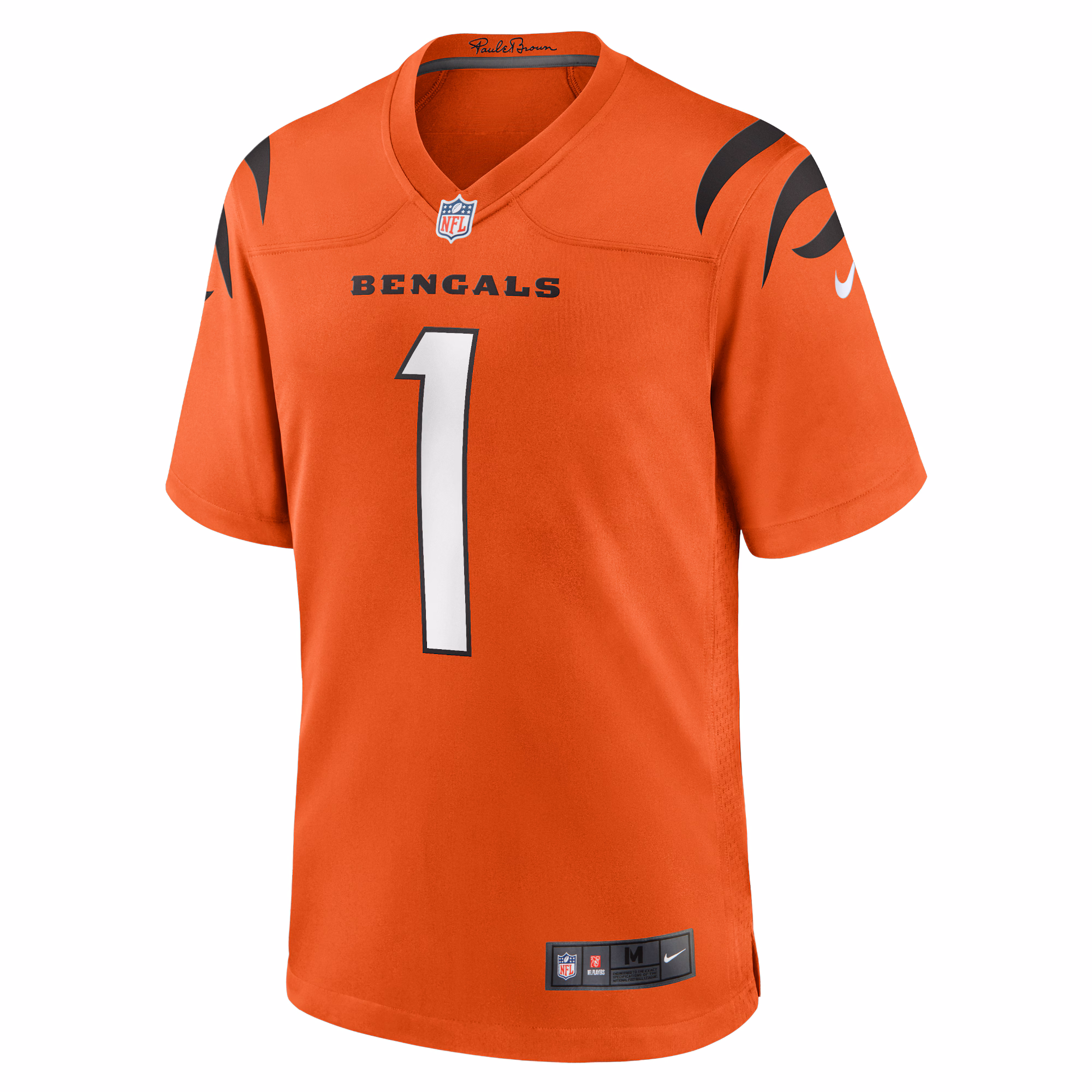 Ja'Marr Chase Cincinnati Bengals Nike Alternate Game Jersey - Orange