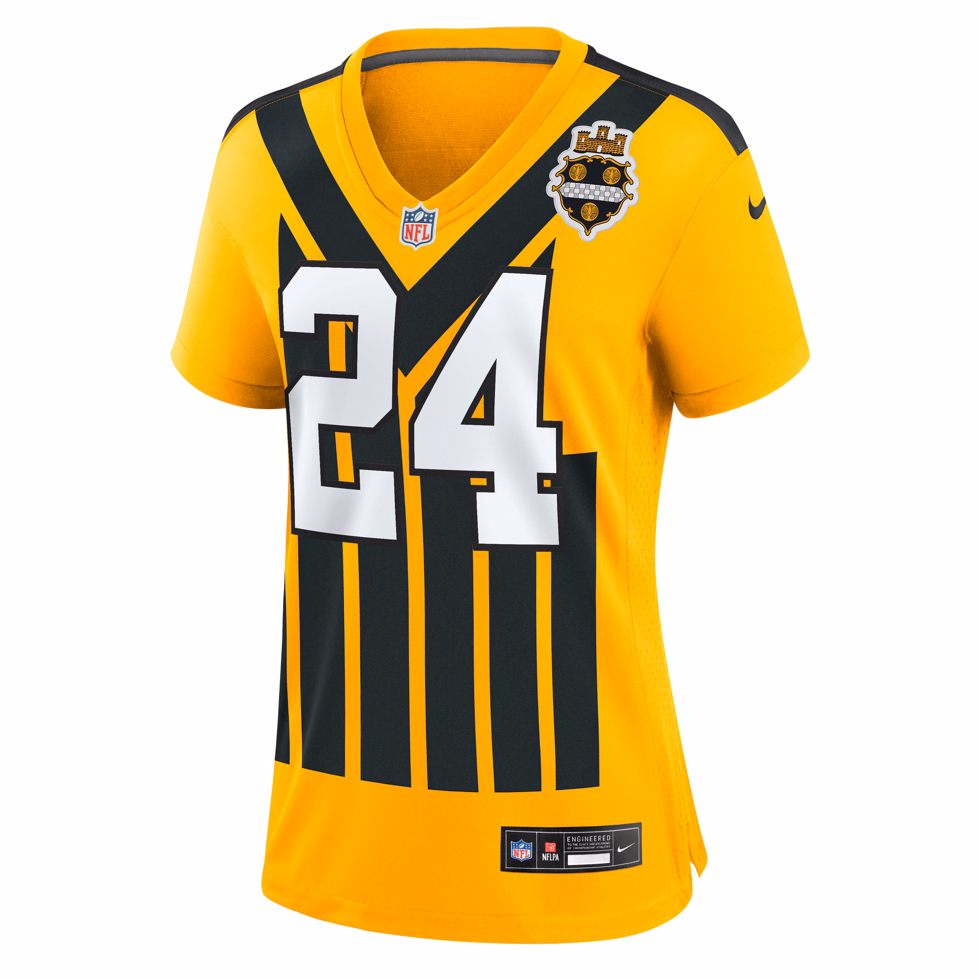 Joey Porter Jr. Pittsburgh Steelers Nike Women's Alternate 1933 Throwback Game Jersey - Gold