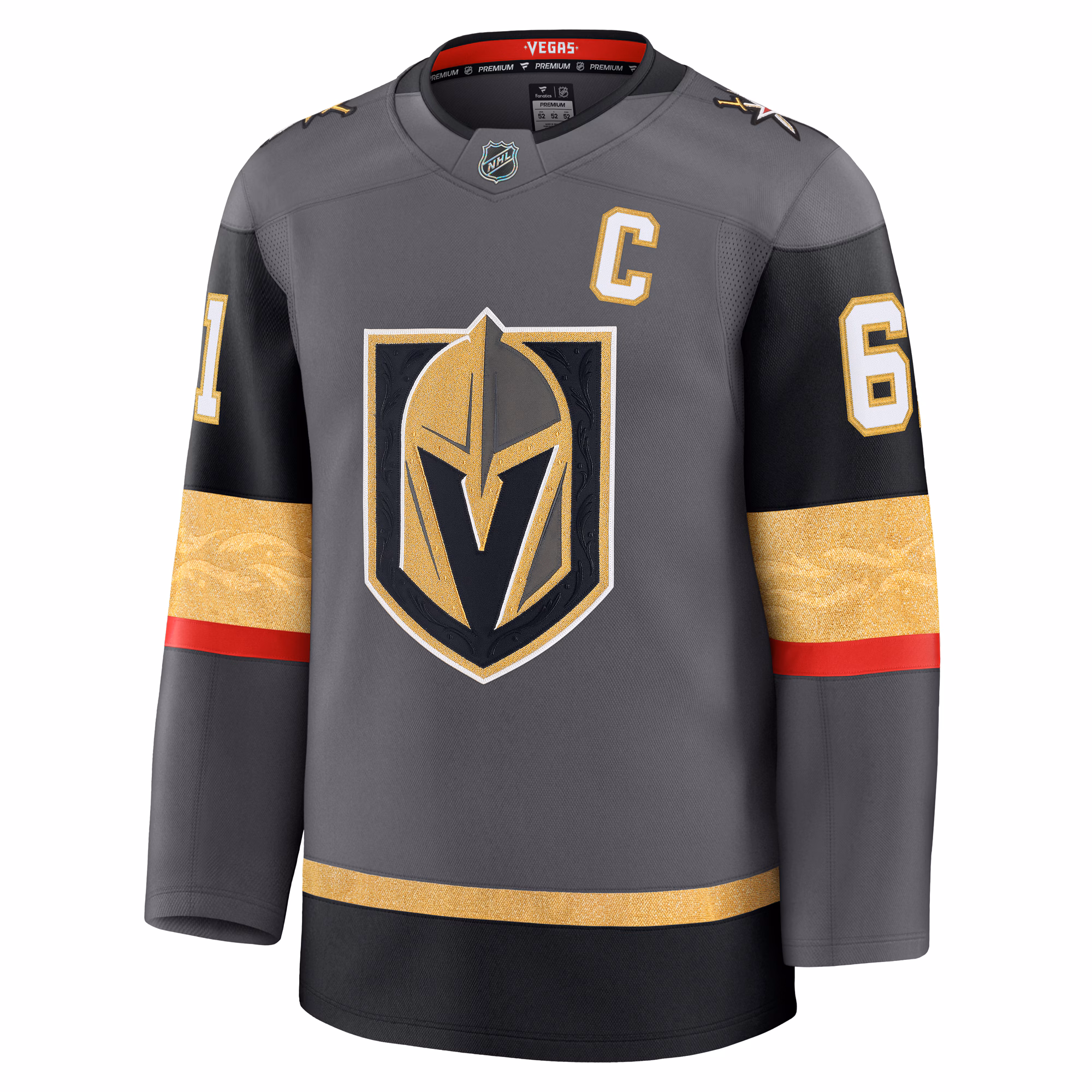Mark Stone Vegas Golden Knights Fanatics Alternate Premium Jersey - Gray