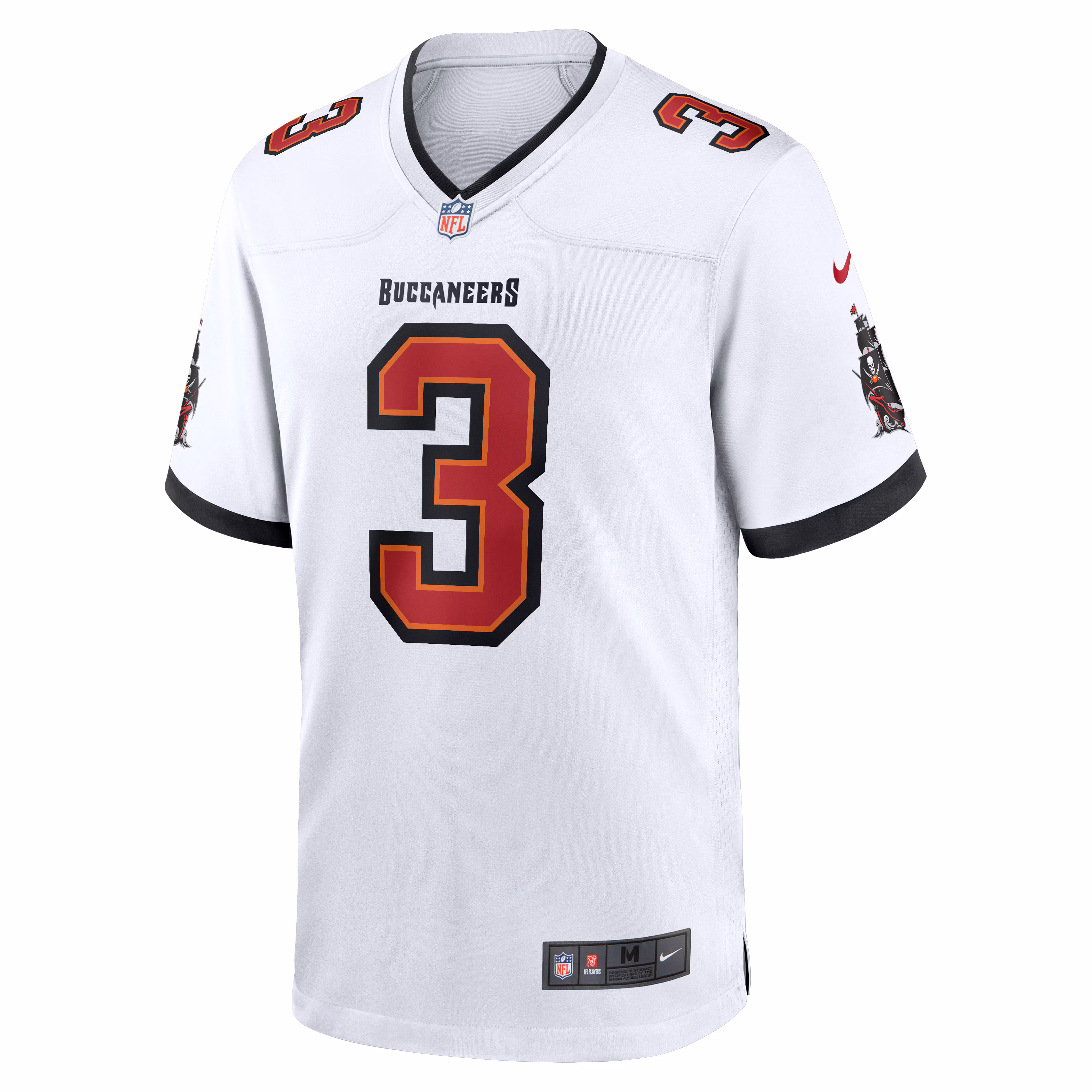 Rueben Bain Jr. Tampa Bay Buccaneers Nike Game Jersey - White