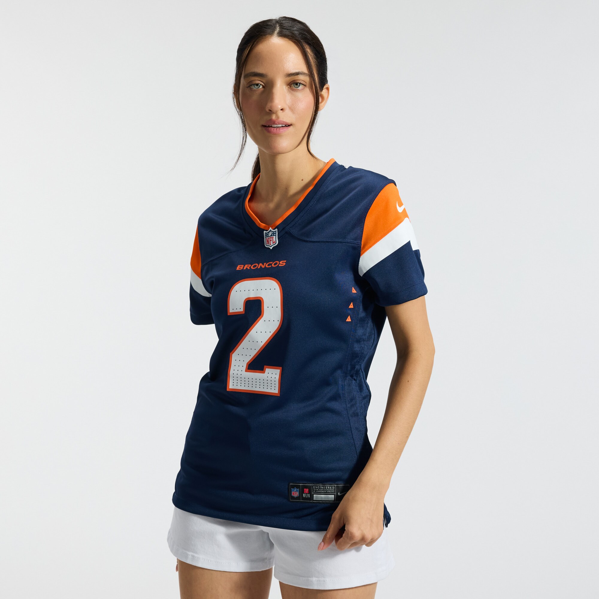 Patrick Surtain II Denver Broncos Nike Women's Alternate Game Jersey - Navy