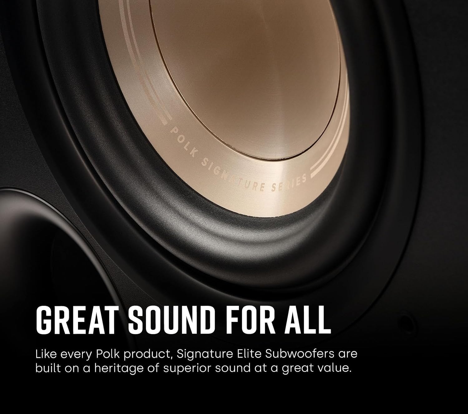 Polk Audio Signature Elite ES8 Powered Subwoofer (Black), 8