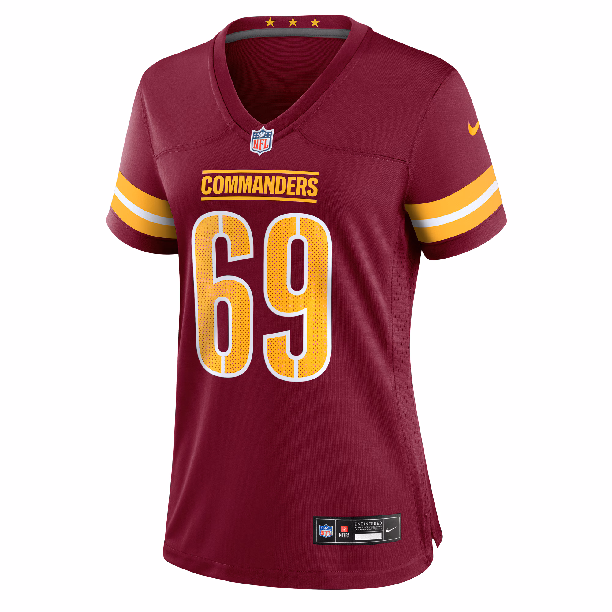 Tyler Ott Washington Commanders Nike Women's Team Game Jersey -  Burgundy