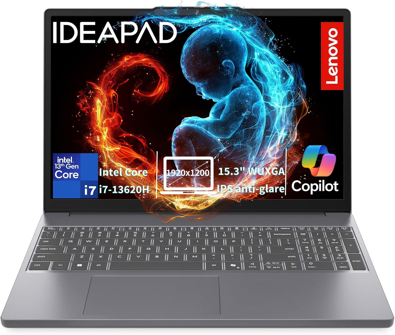 Lenovo 2026 Premium Laptop, Intel Core i7-13620H (Beat i7-1355U), 16GB DDR5, 1TB SSD, 15