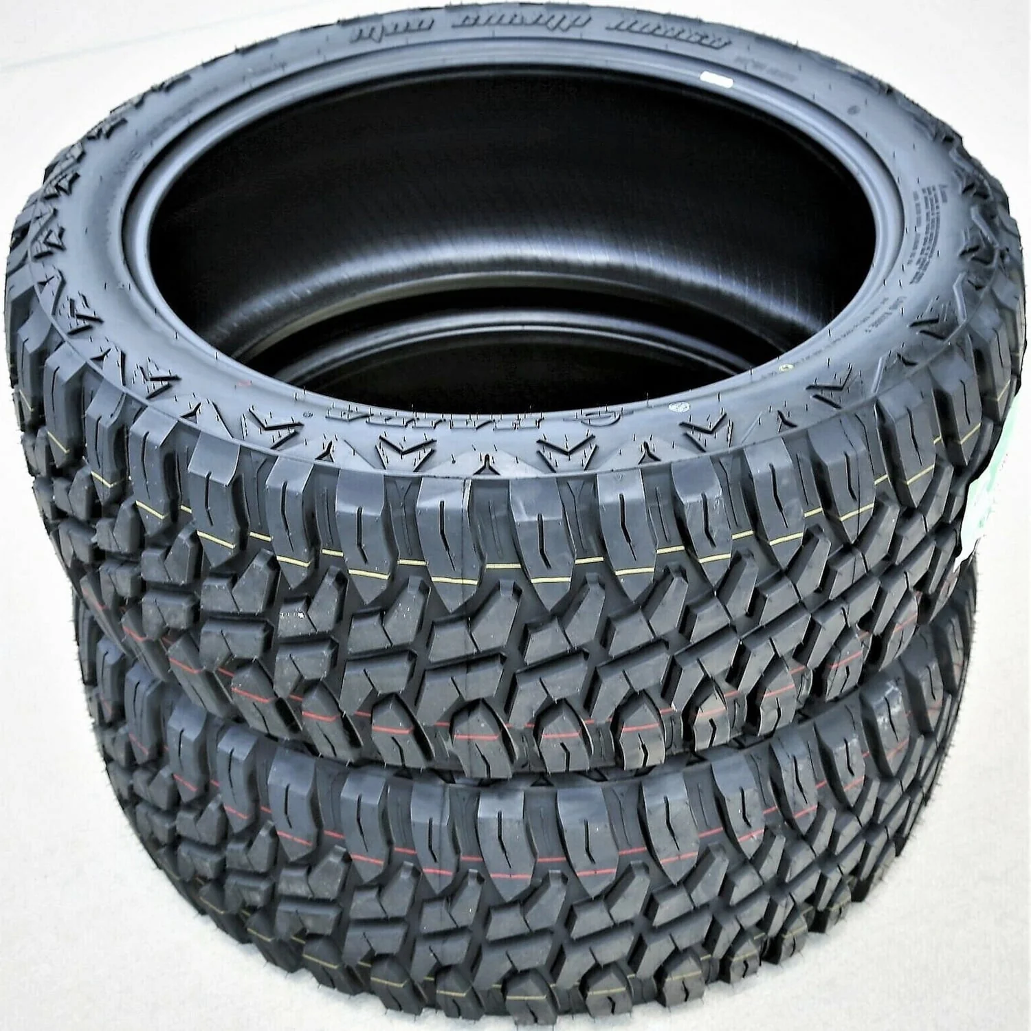Set of 4 (four) 275/65R20 126/123Q E (10 ply) M/T mud tires