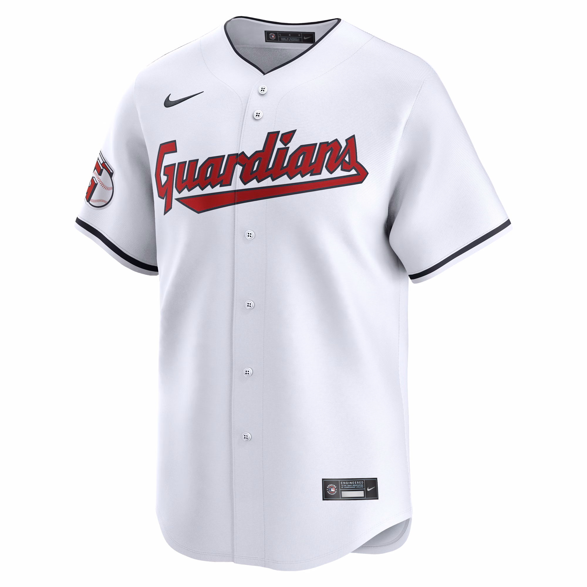 David Fry Cleveland Guardians Nike Home Limited Player Jersey - White