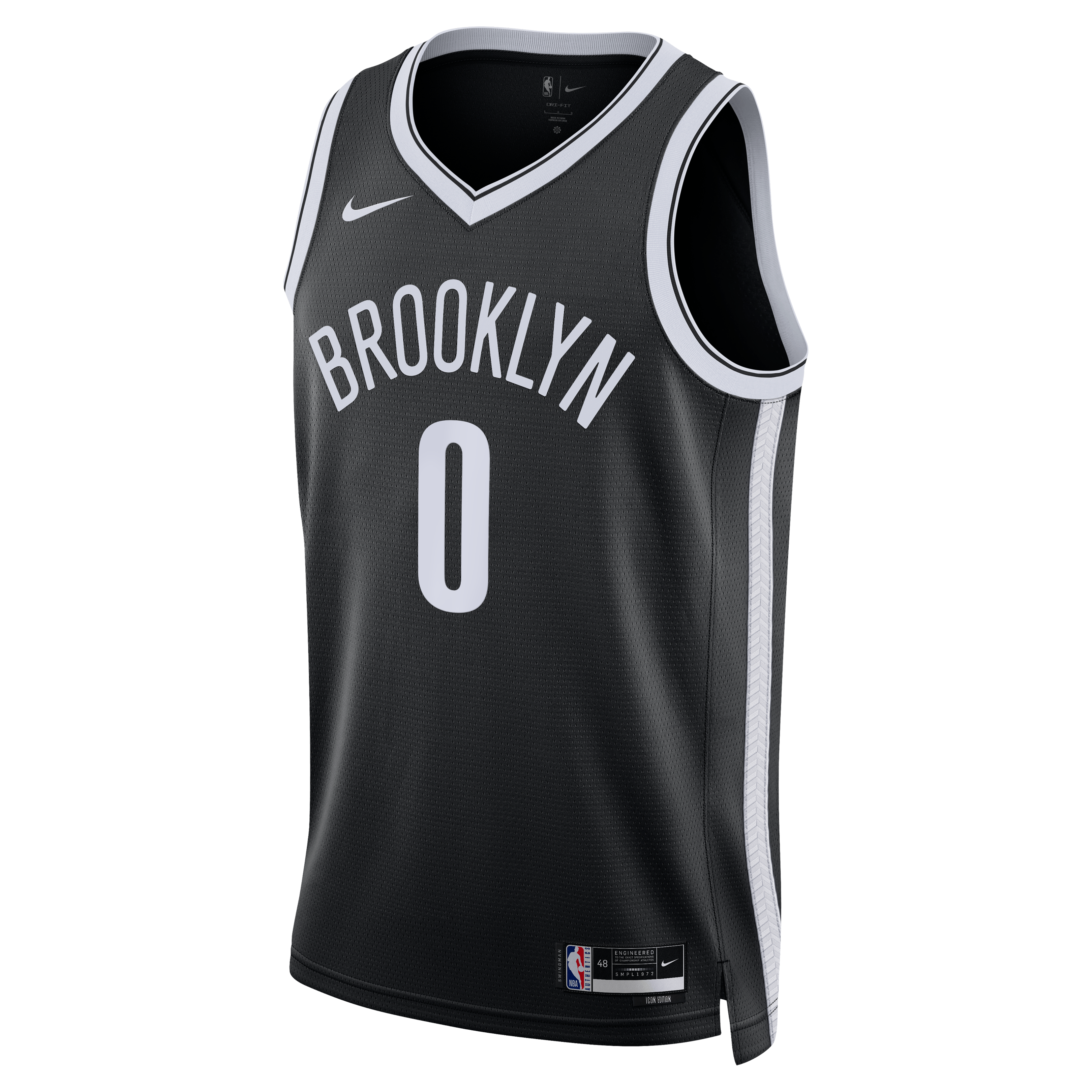 Mikel Brown Jr. Brooklyn Nets Nike Unisex Swingman Jersey - Icon Edition - Black