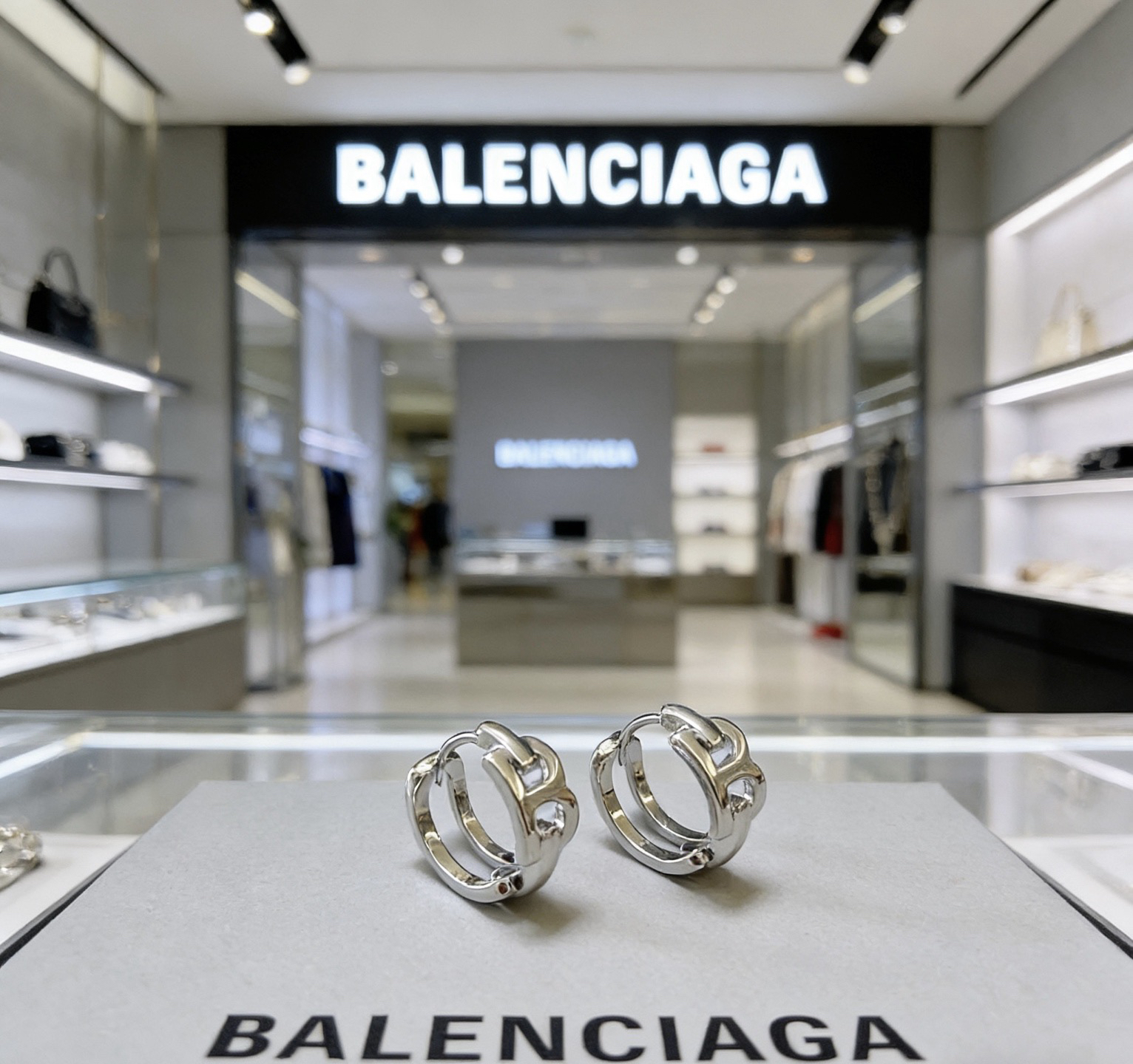 Balenciaga earrings-17
