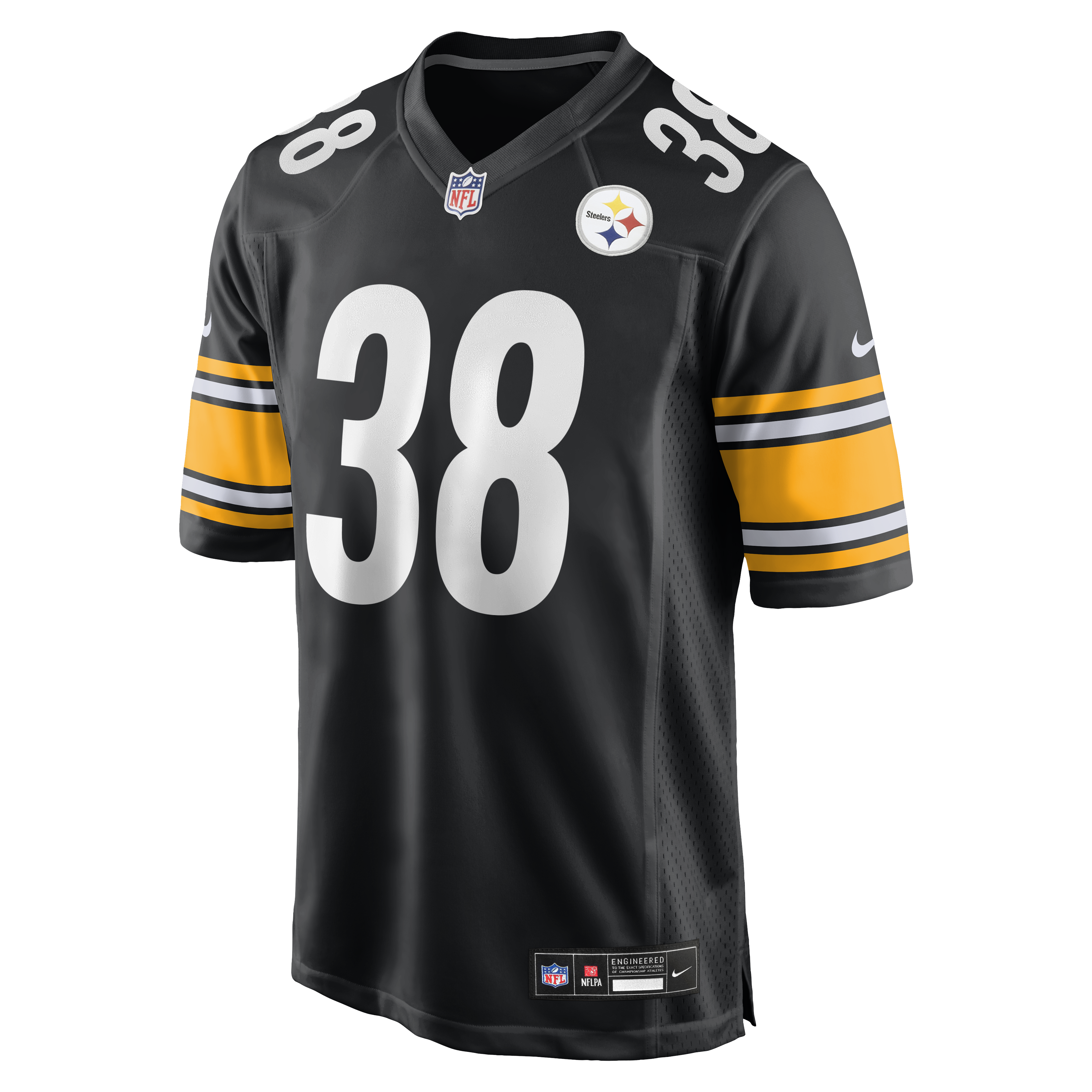 Mykal Walker Pittsburgh Steelers Nike Team Game Jersey -  Black