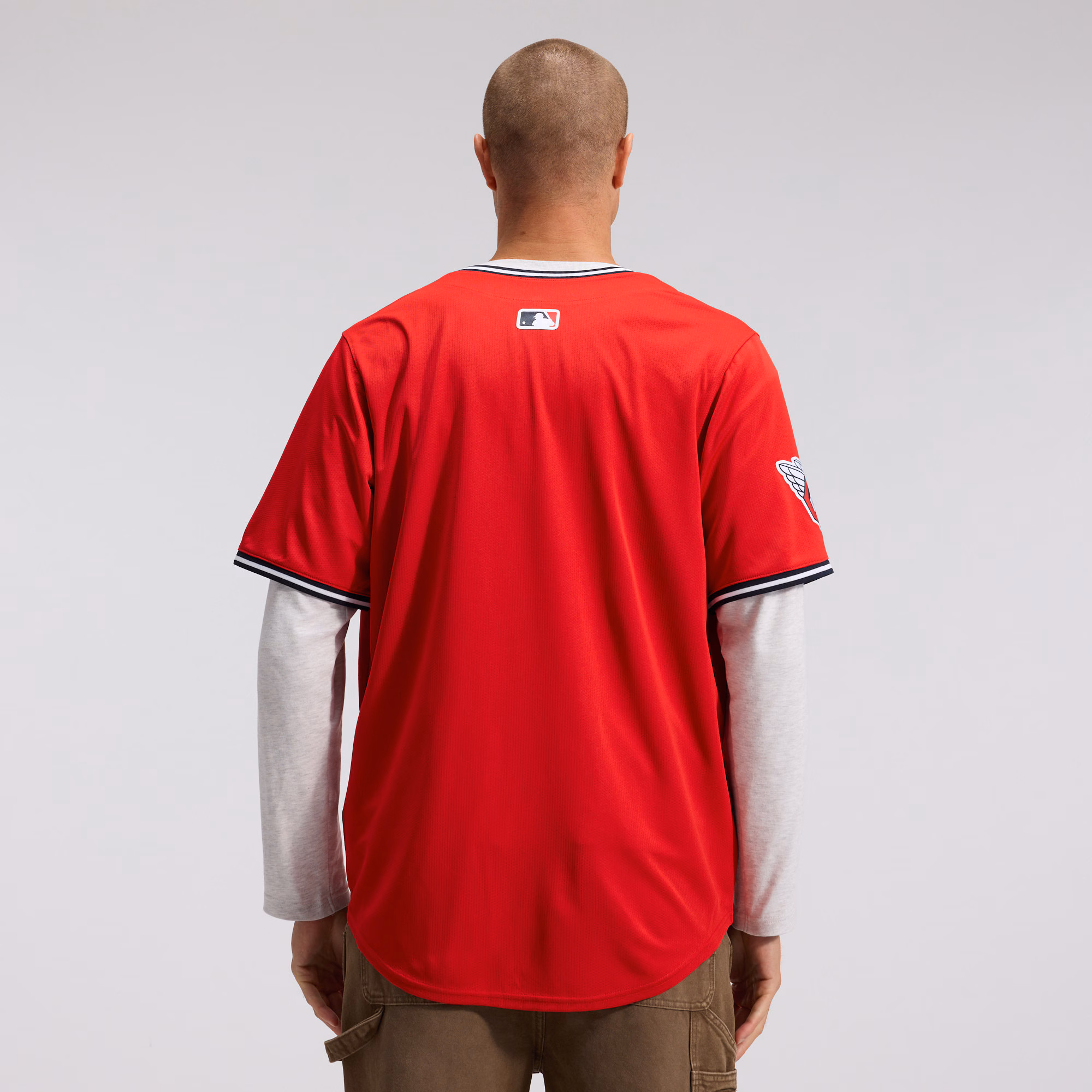 Cleveland Guardians Nike Alternate Limited Jersey - Red
