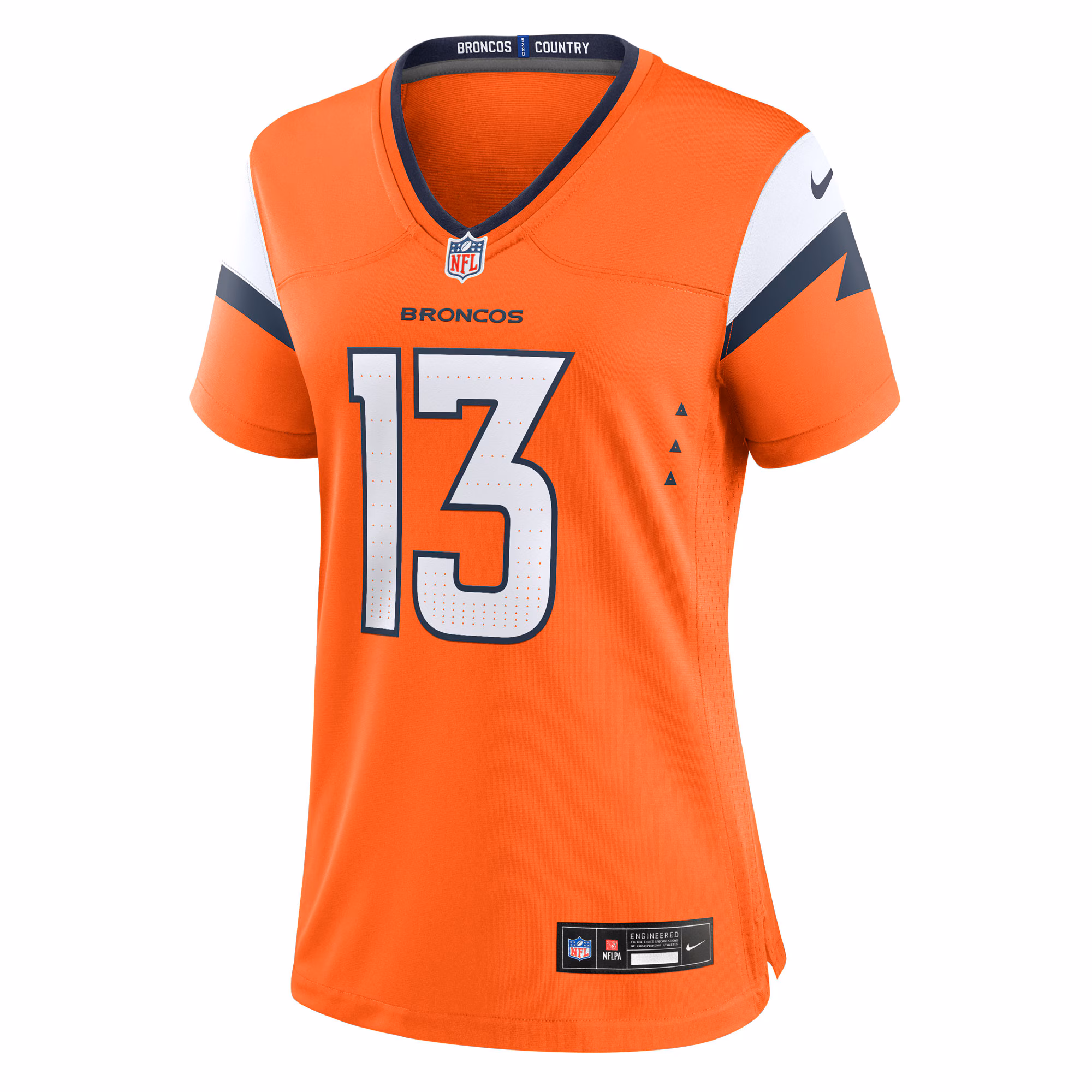 Pat Bryant Denver Broncos Nike Women's Team Game Jersey -  Orange