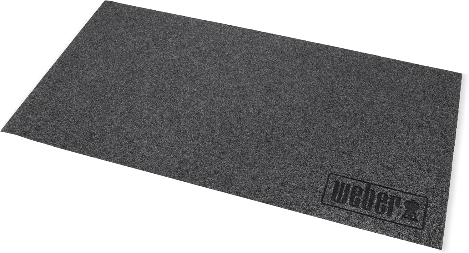 Weber XL Floor Protection Mat – Extra‑Large Grill Mat Protects Patio & Deck Surfaces, Heat & Weather Resistant