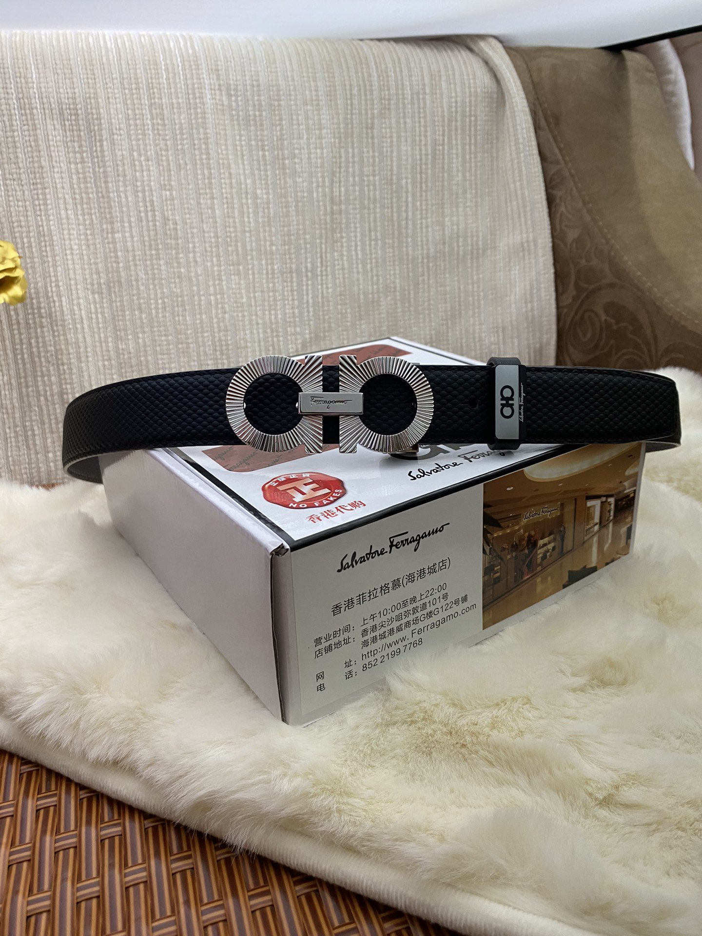 Ferragamo belt-87