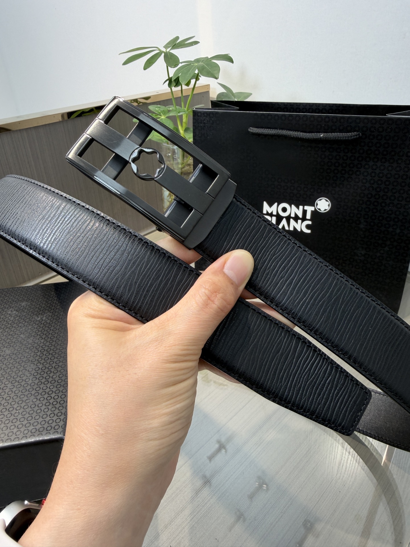 Montblanc belt-93