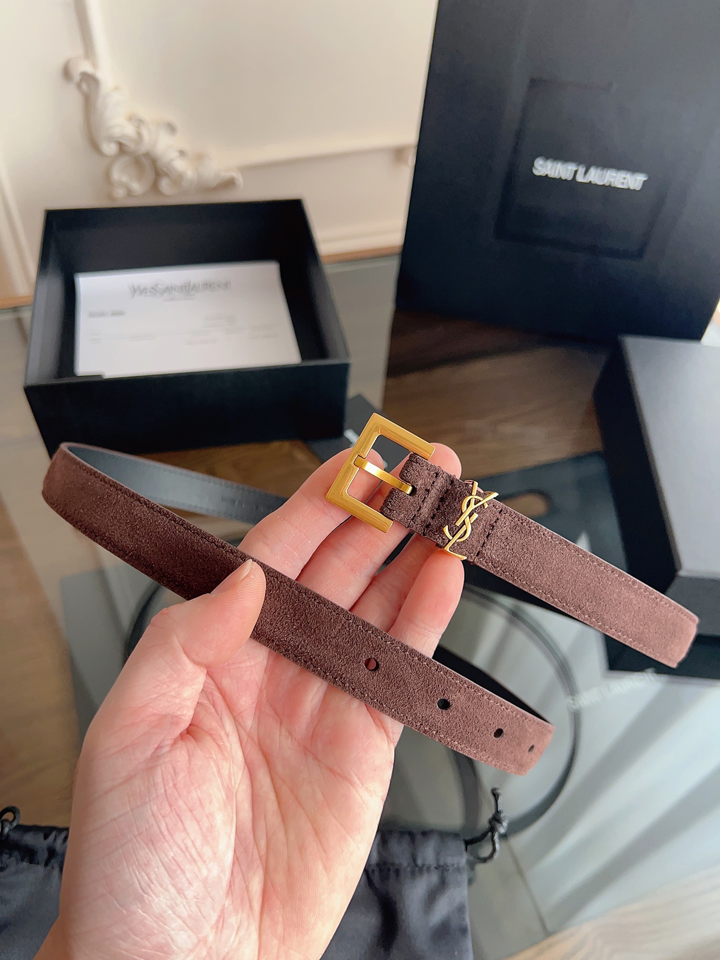 YSL belt-92