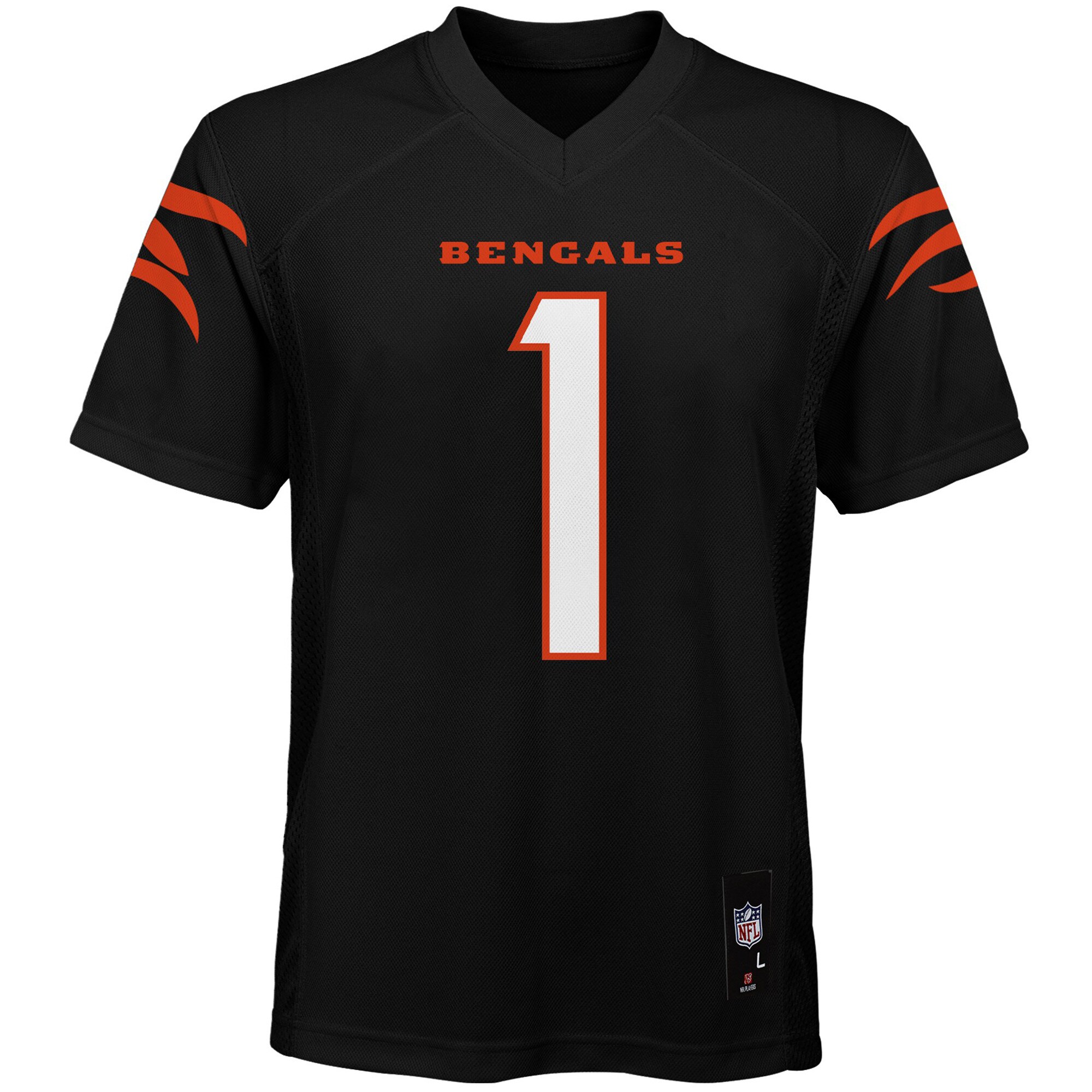 Ja'Marr Chase Cincinnati Bengals Youth Replica Player Jersey - Black