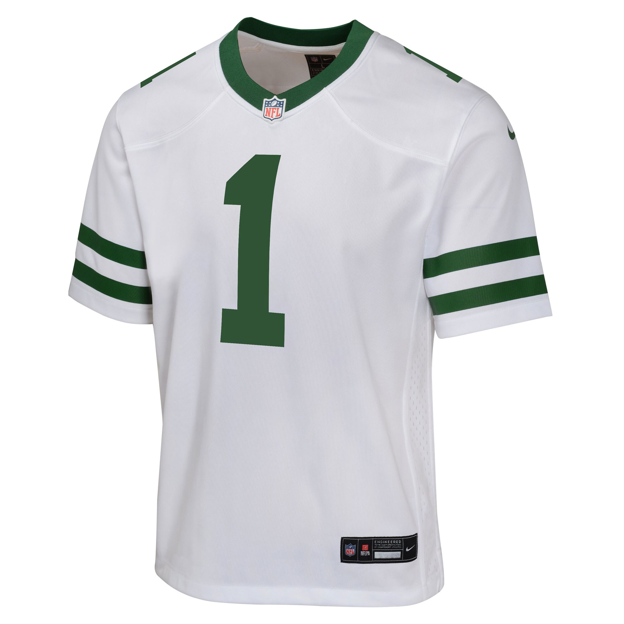 Ahmad Sauce Gardner New York Jets Nike Youth Game Jersey - White