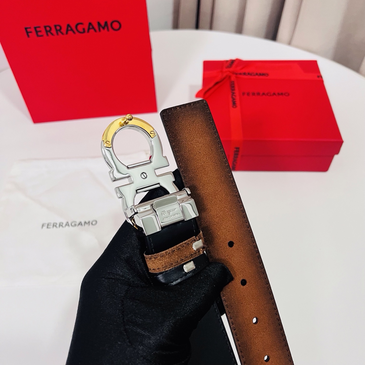 Ferragamo belt-81