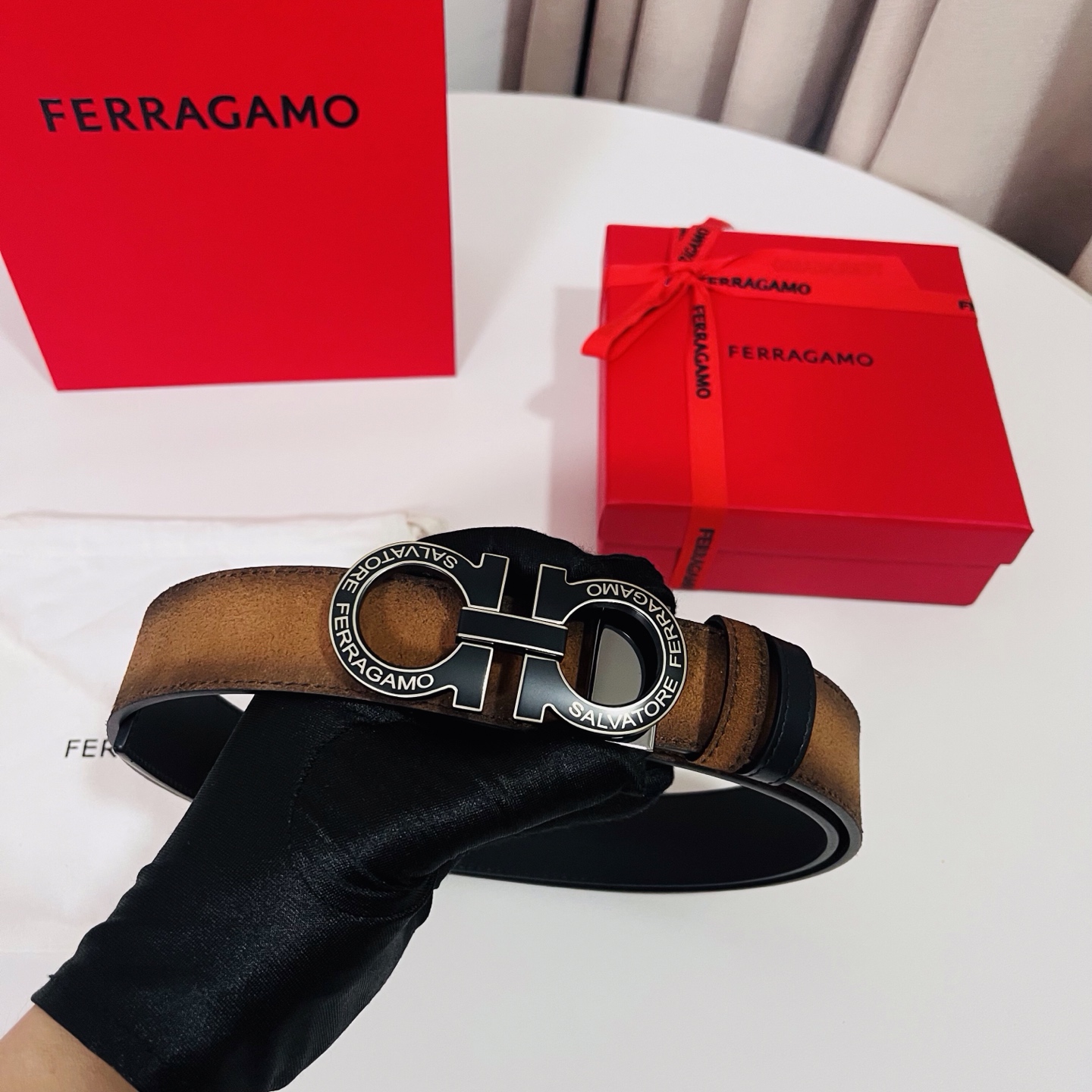 Ferragamo belt-77