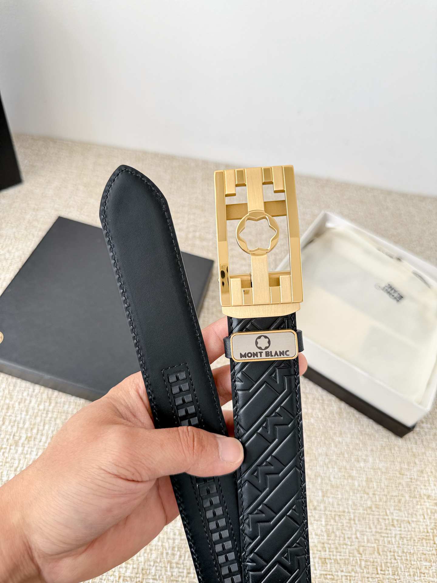 Montblanc belt-91